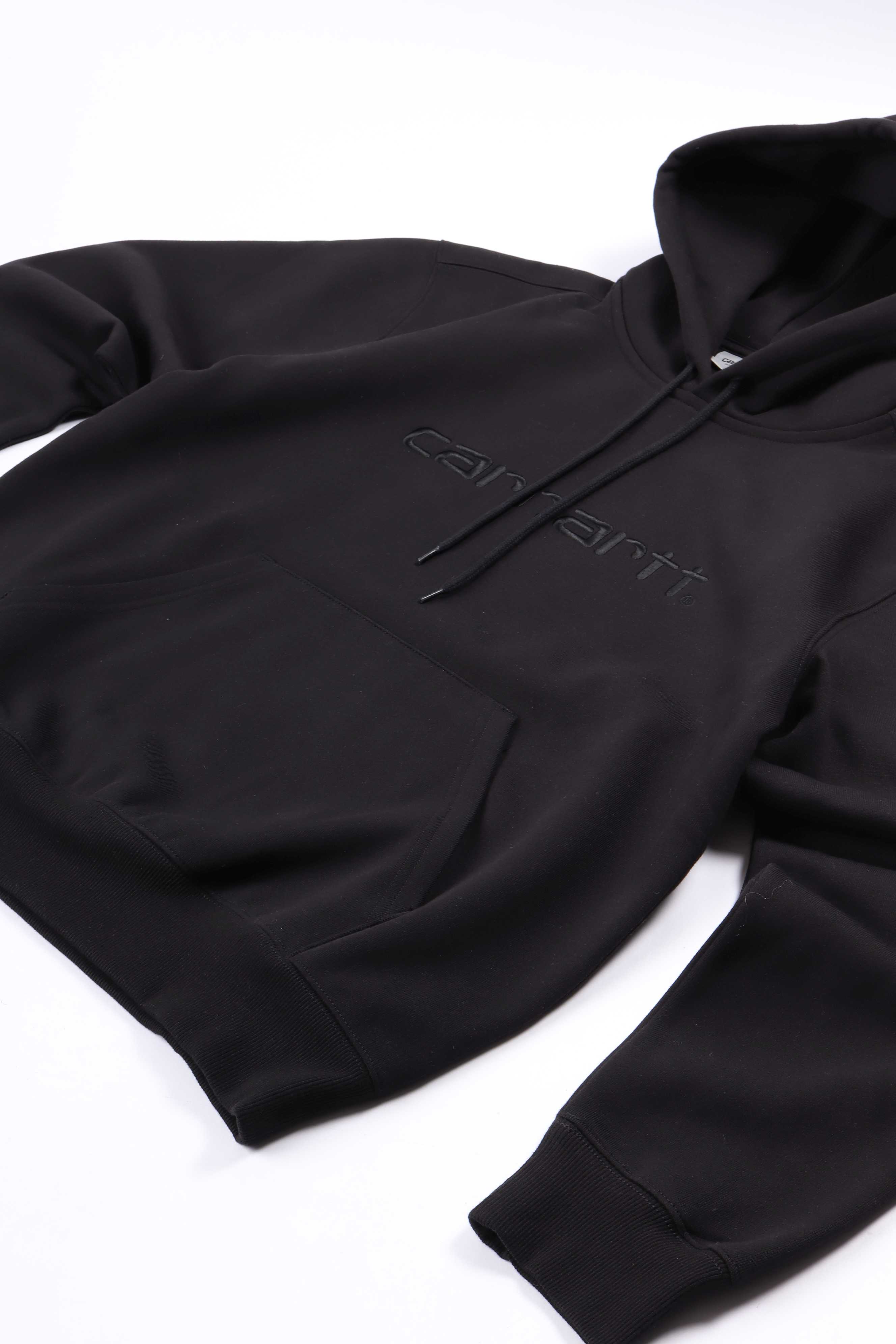 Hooded carhartt sweat black / black