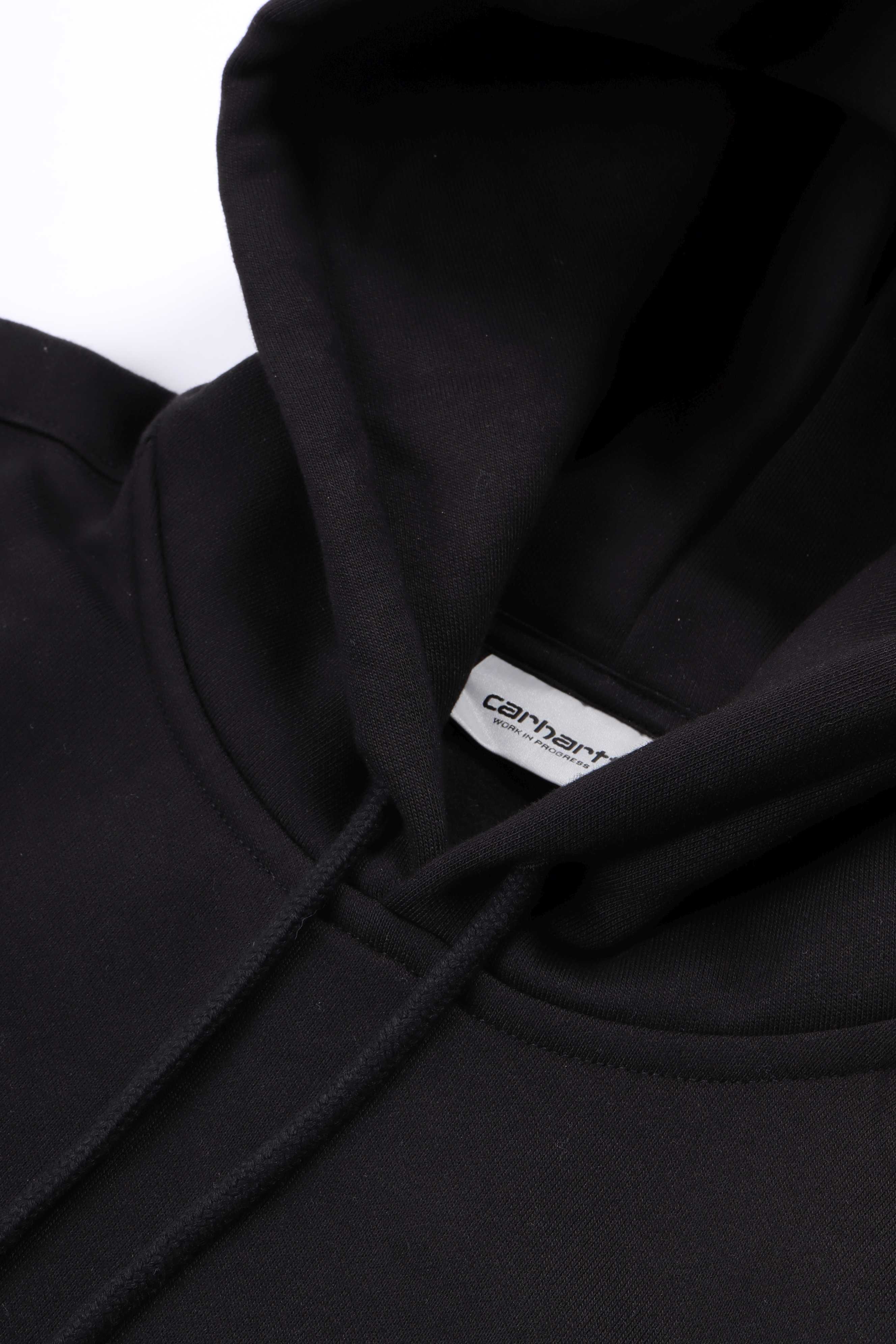 Hooded carhartt sweat black / black