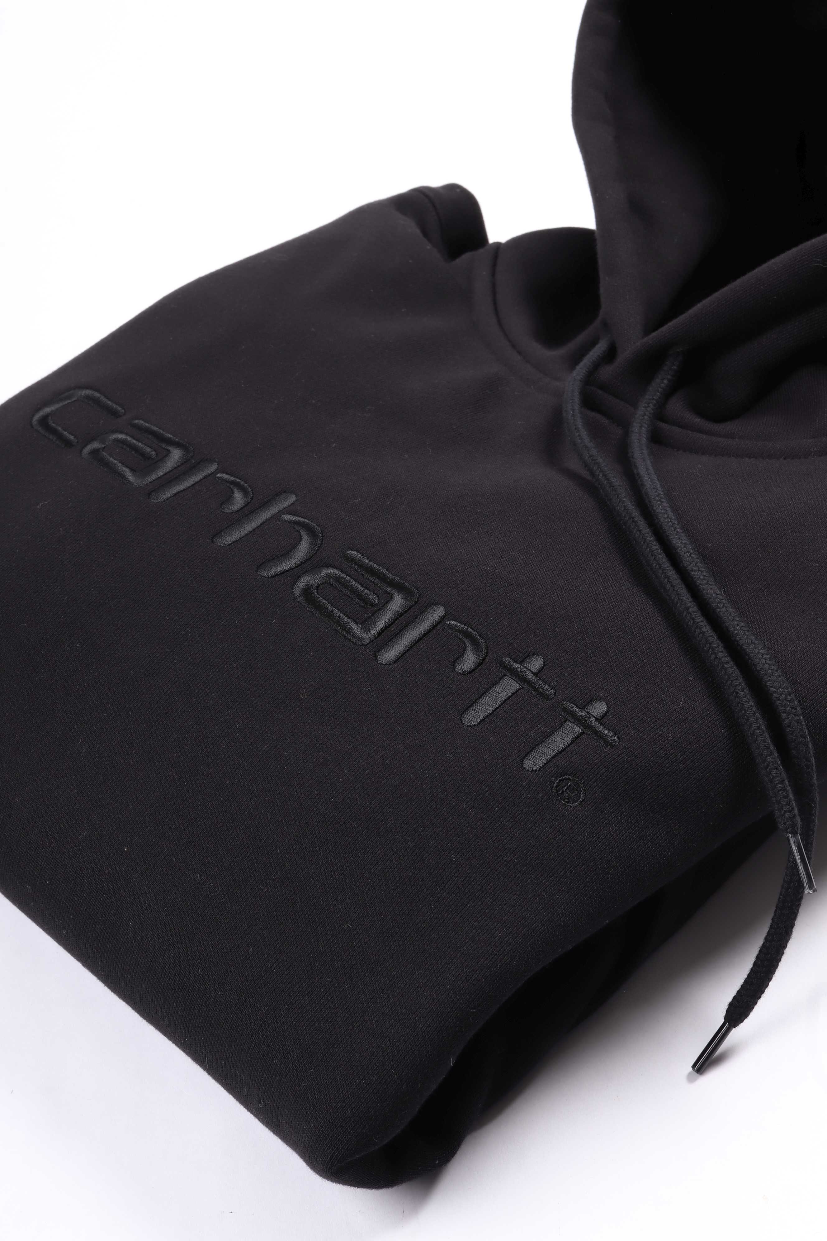 Hooded carhartt sweat black / black