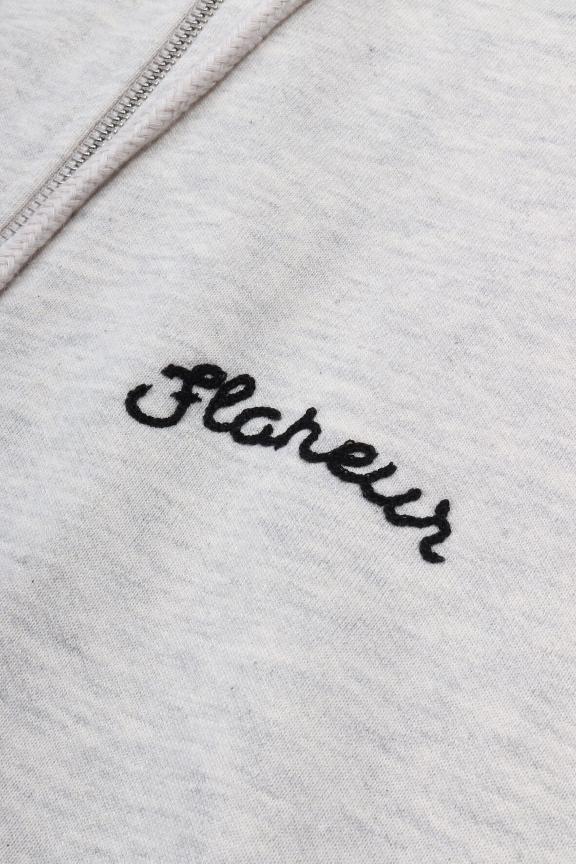 Signature zip-up heather cool gre