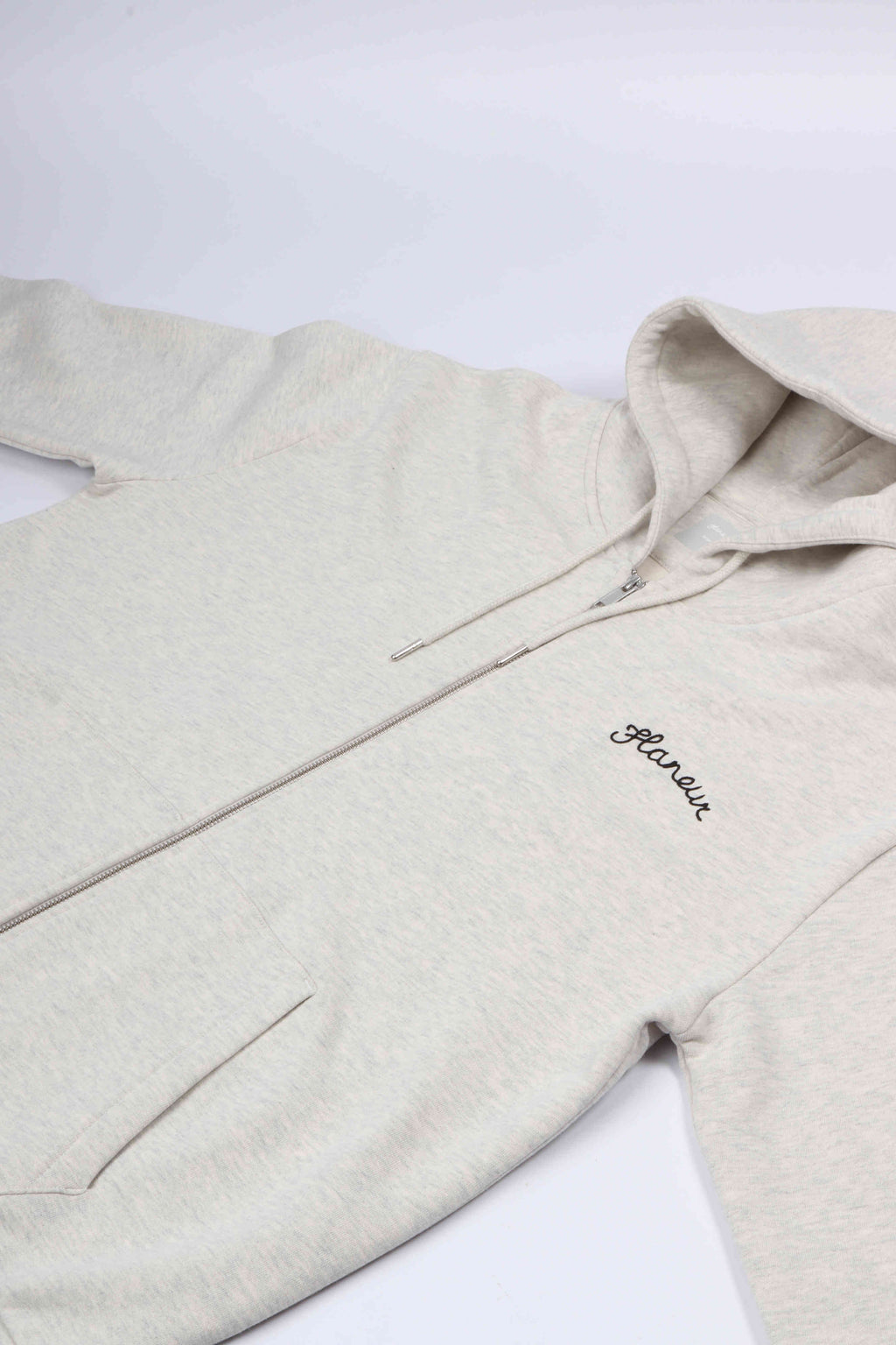 Signature zip up light heather gr
