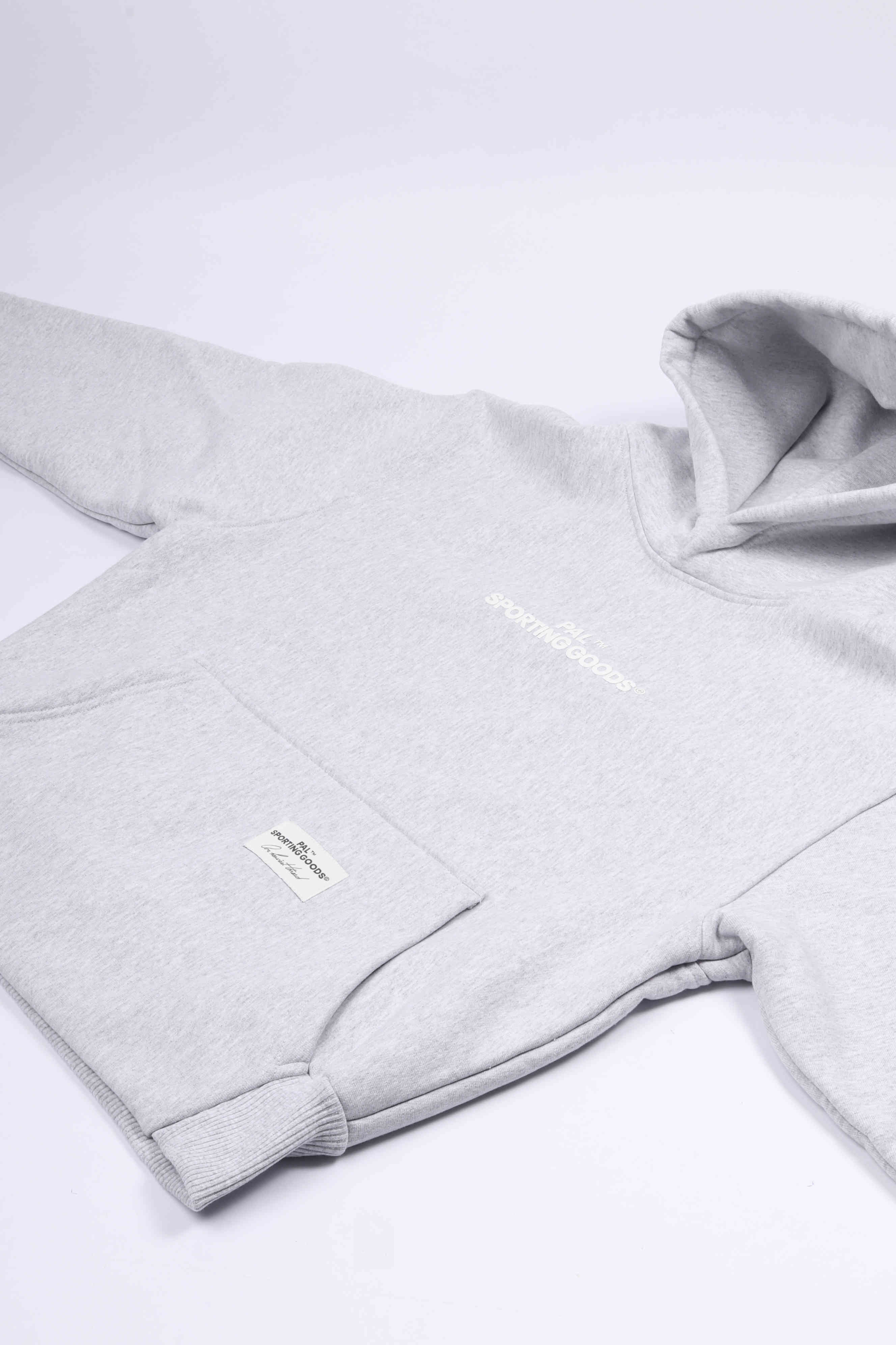 The cyr hoodie light gray marl