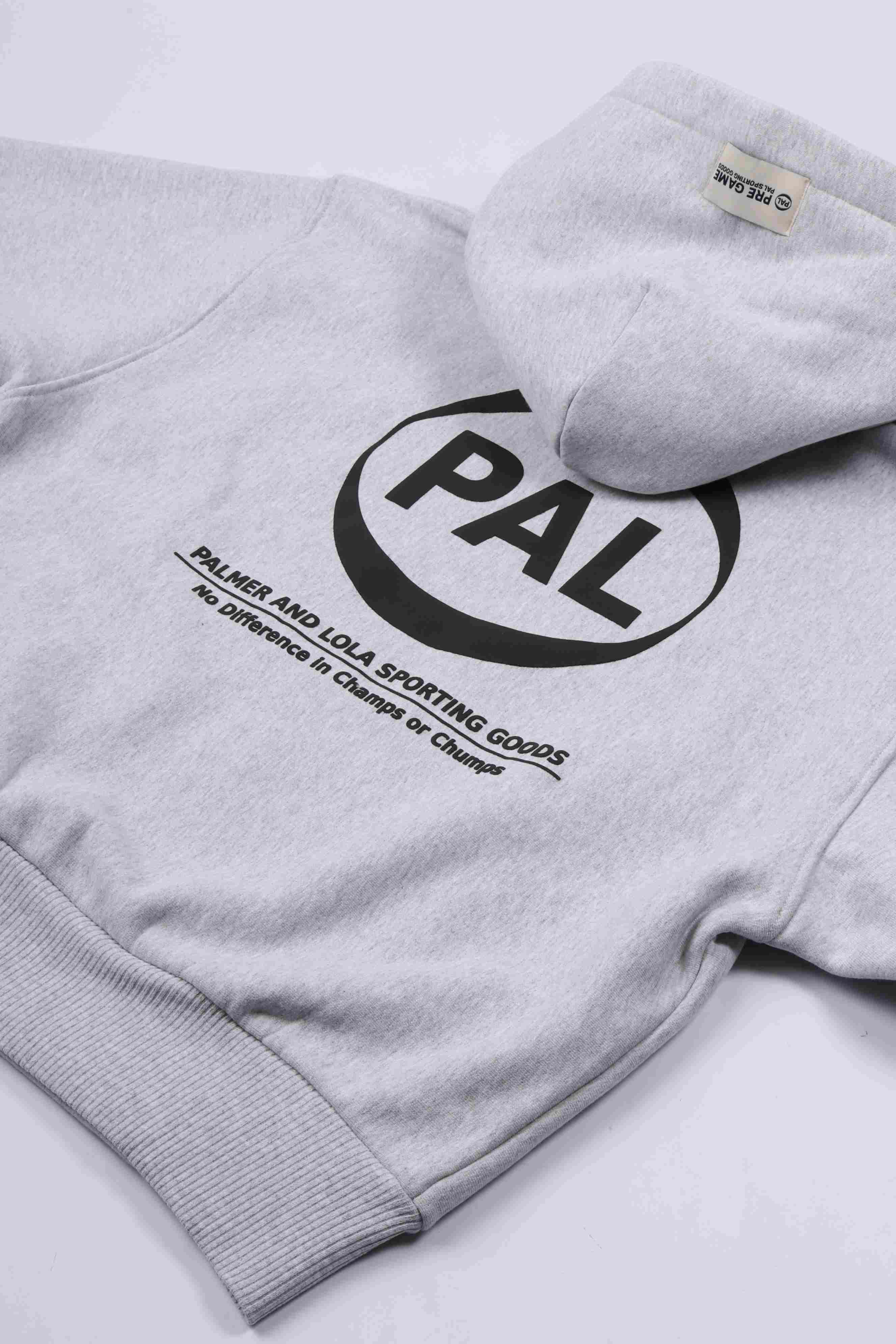 Pre game hoody light gray marl