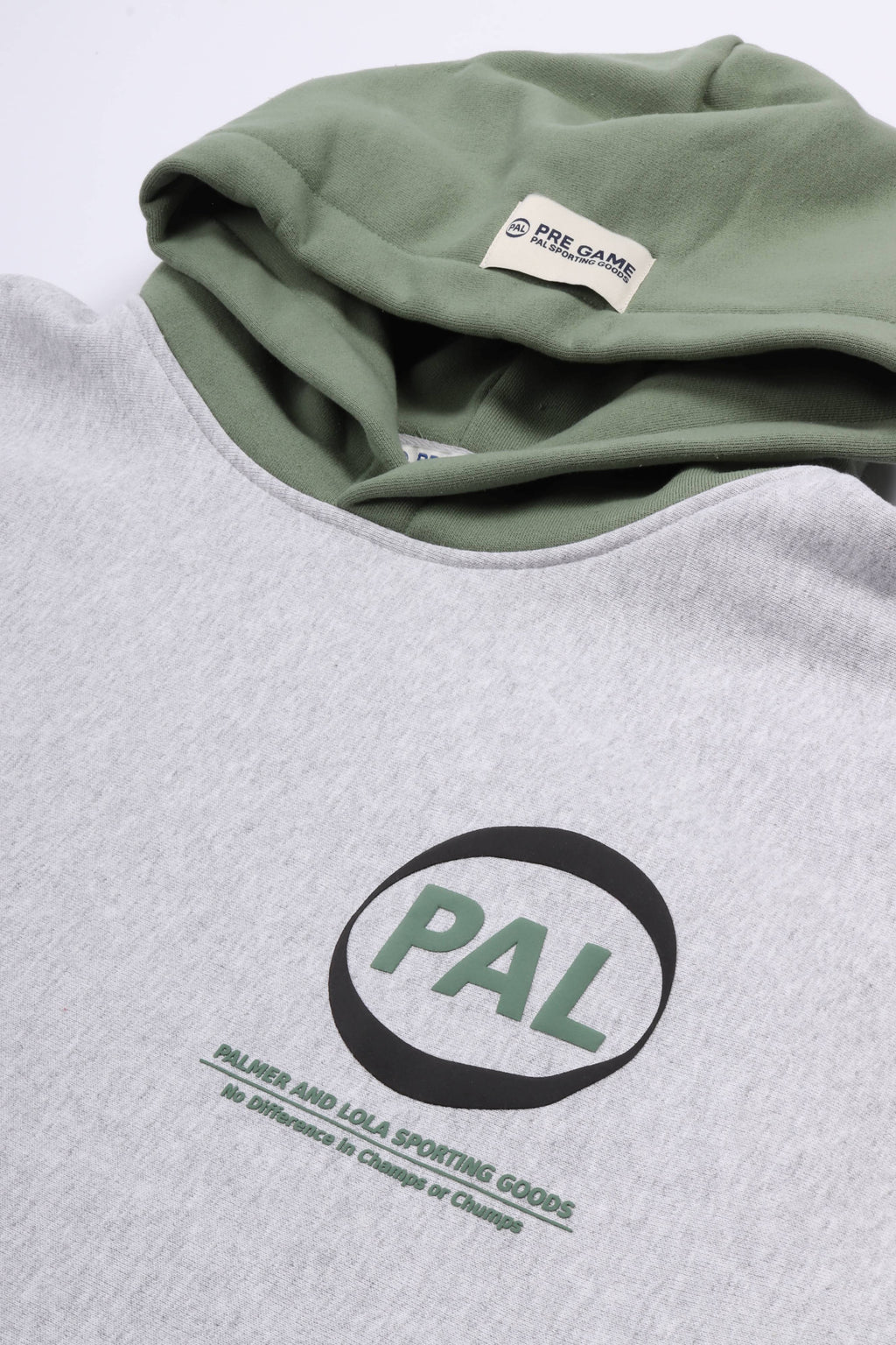 Pre game hoody light gray