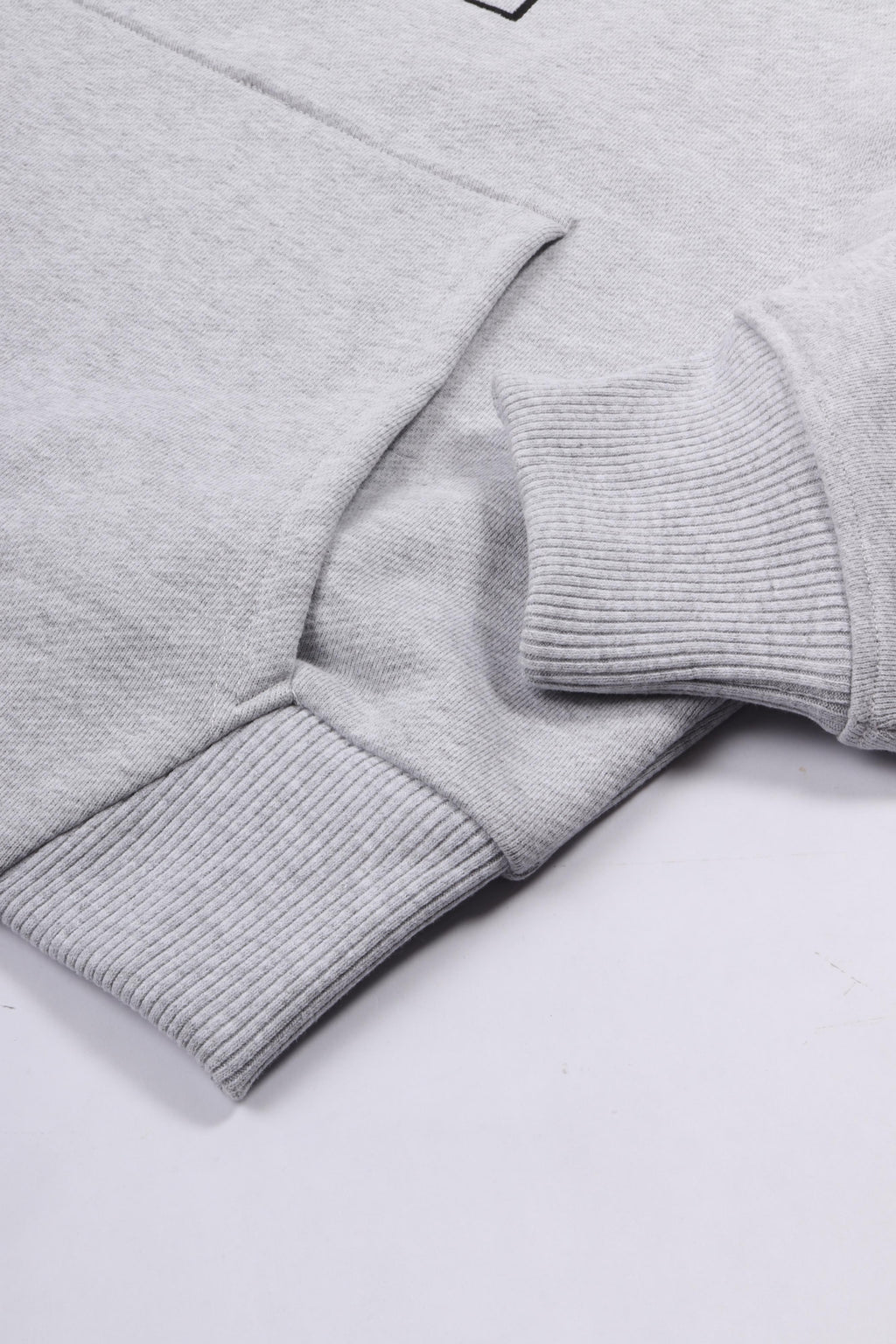 Oval course hoody light gray marl