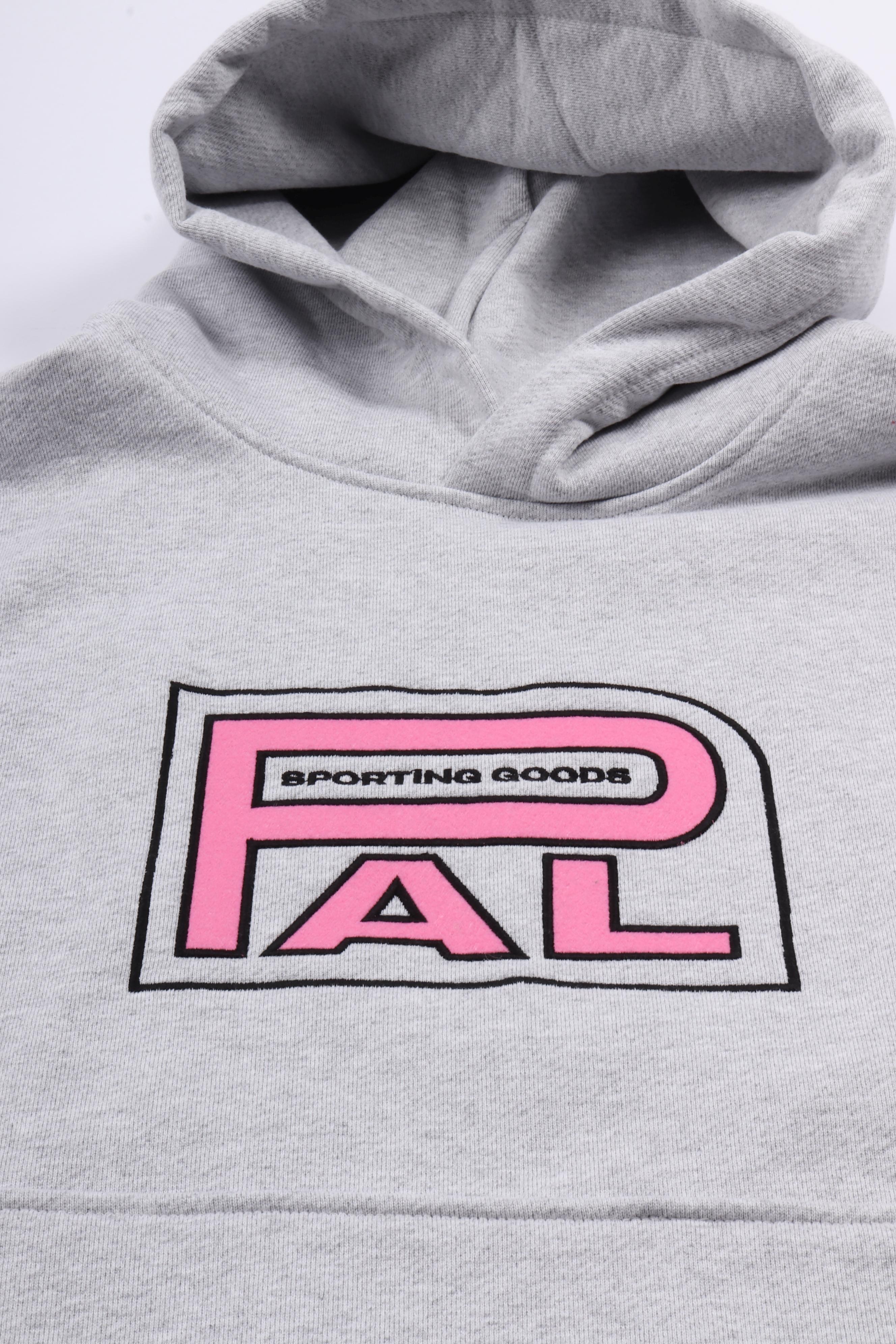 Oval course hoody light gray marl