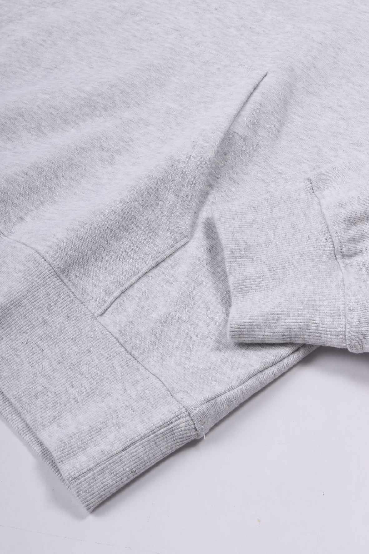 Hooded spiral sweat ash heather