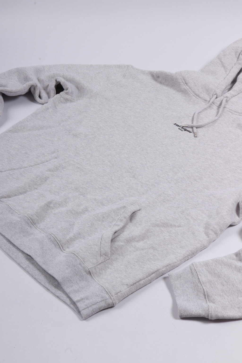 Focus hoodie light grey mel