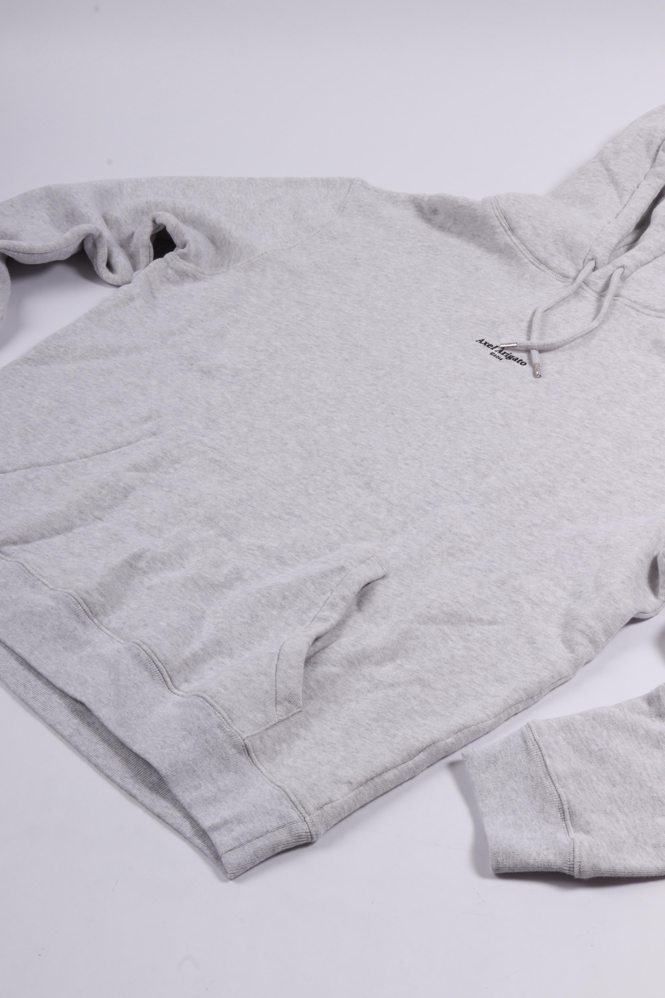 Focus hoodie light grey mel