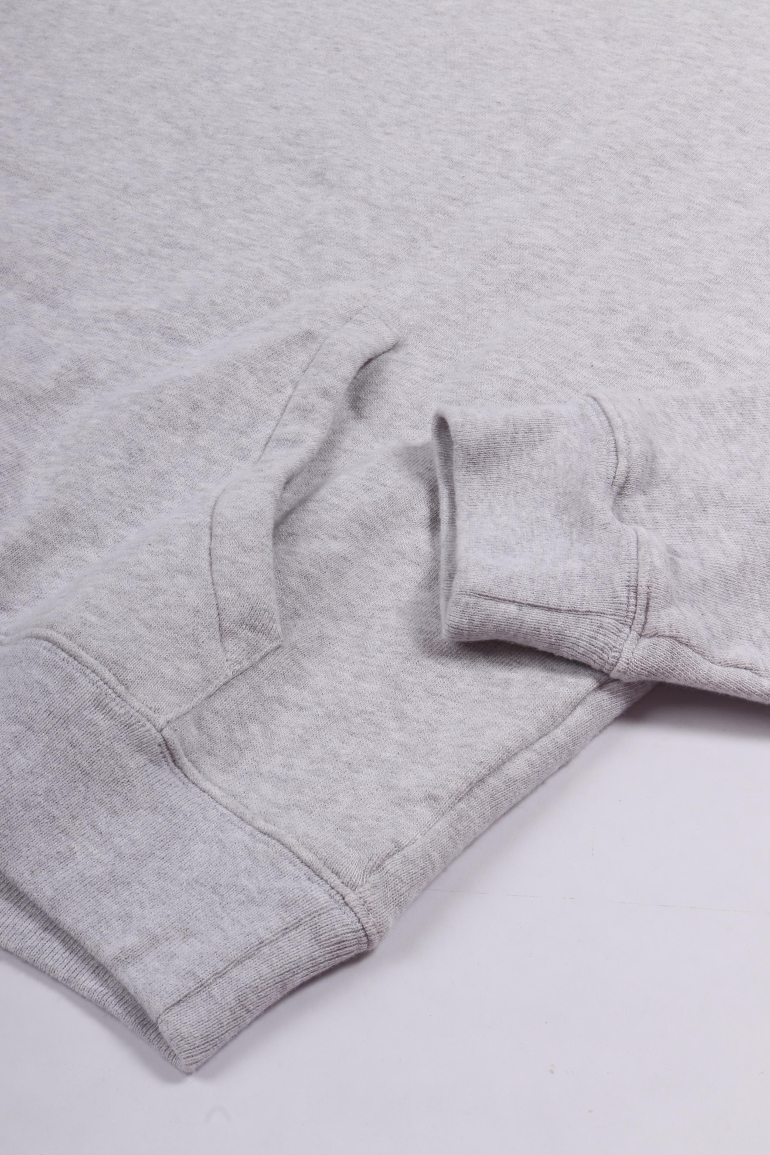Focus hoodie light grey mel