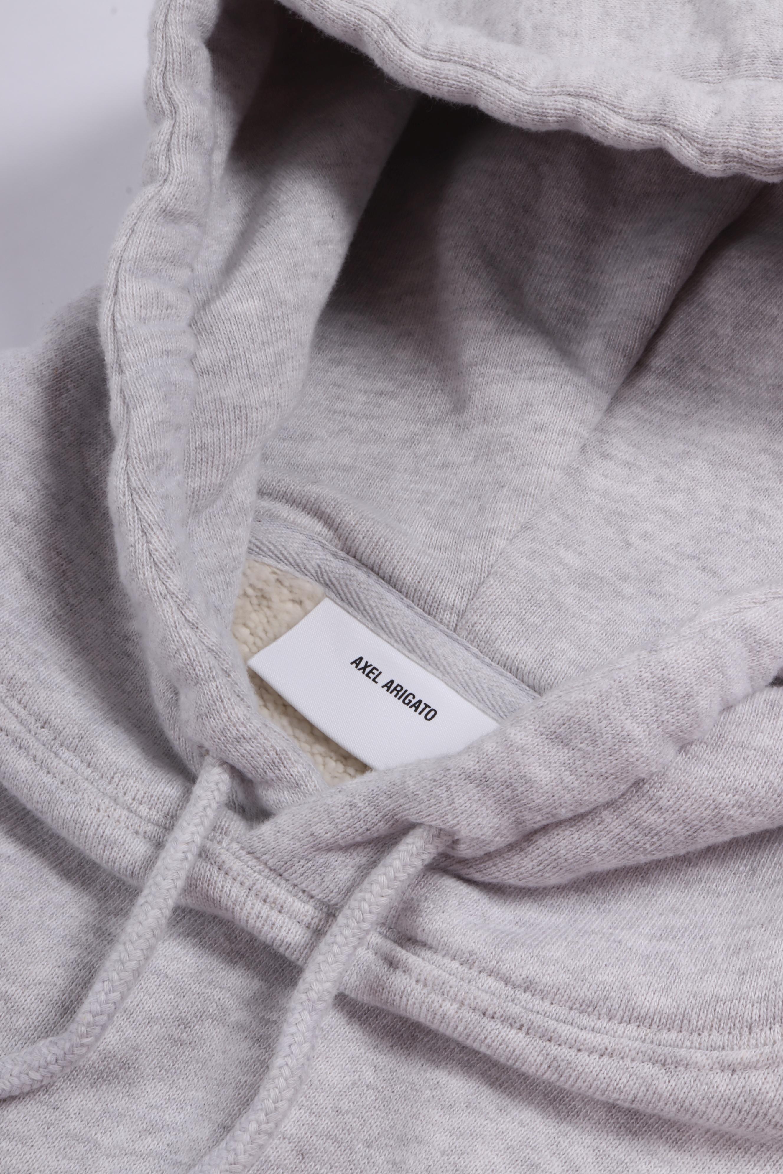 Focus hoodie light grey mel