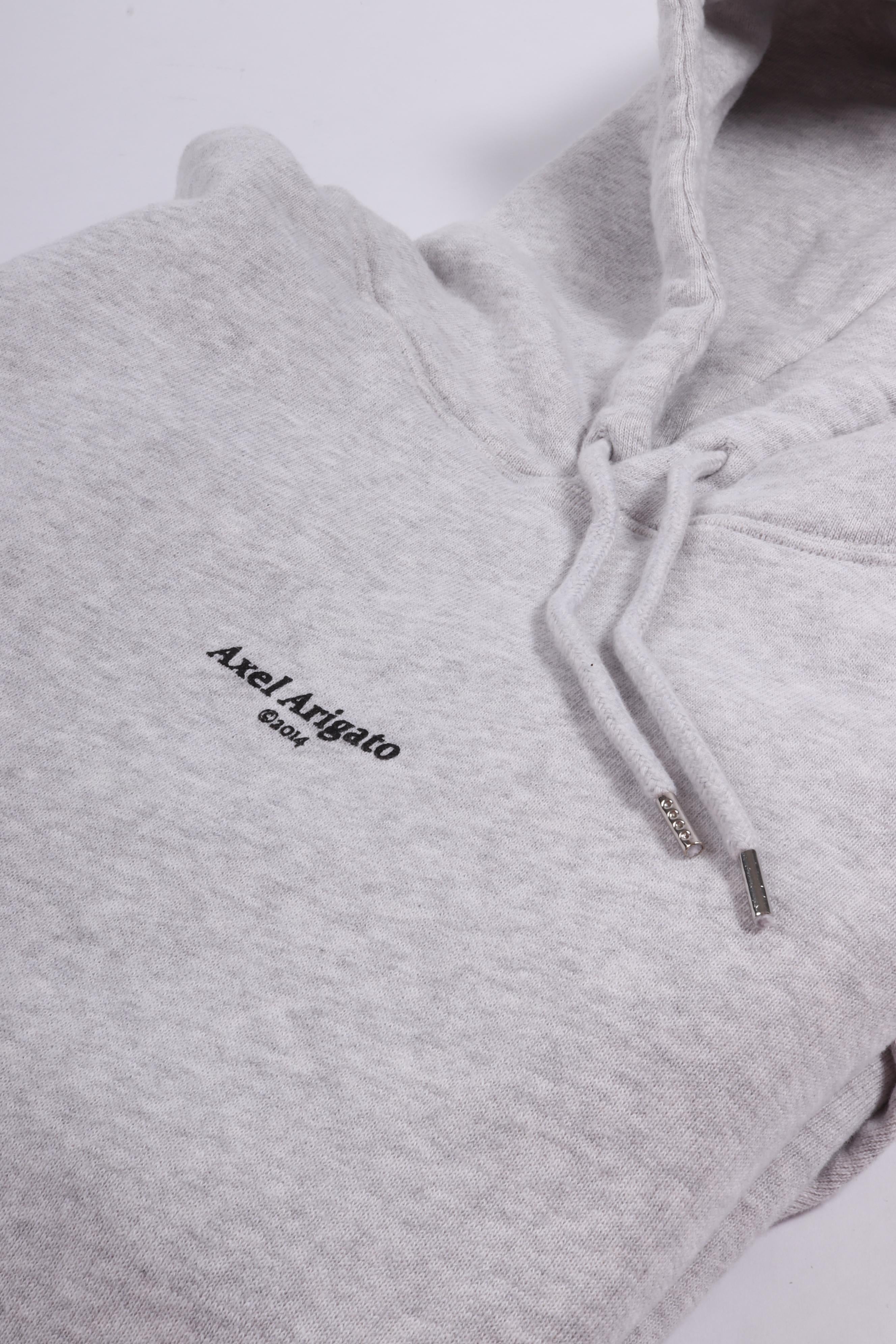 Focus hoodie light grey mel