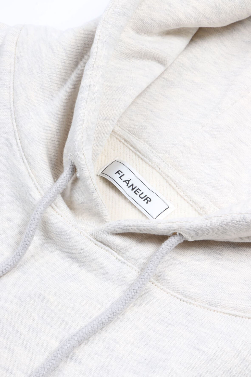 Signature hoodie hthr cool grey