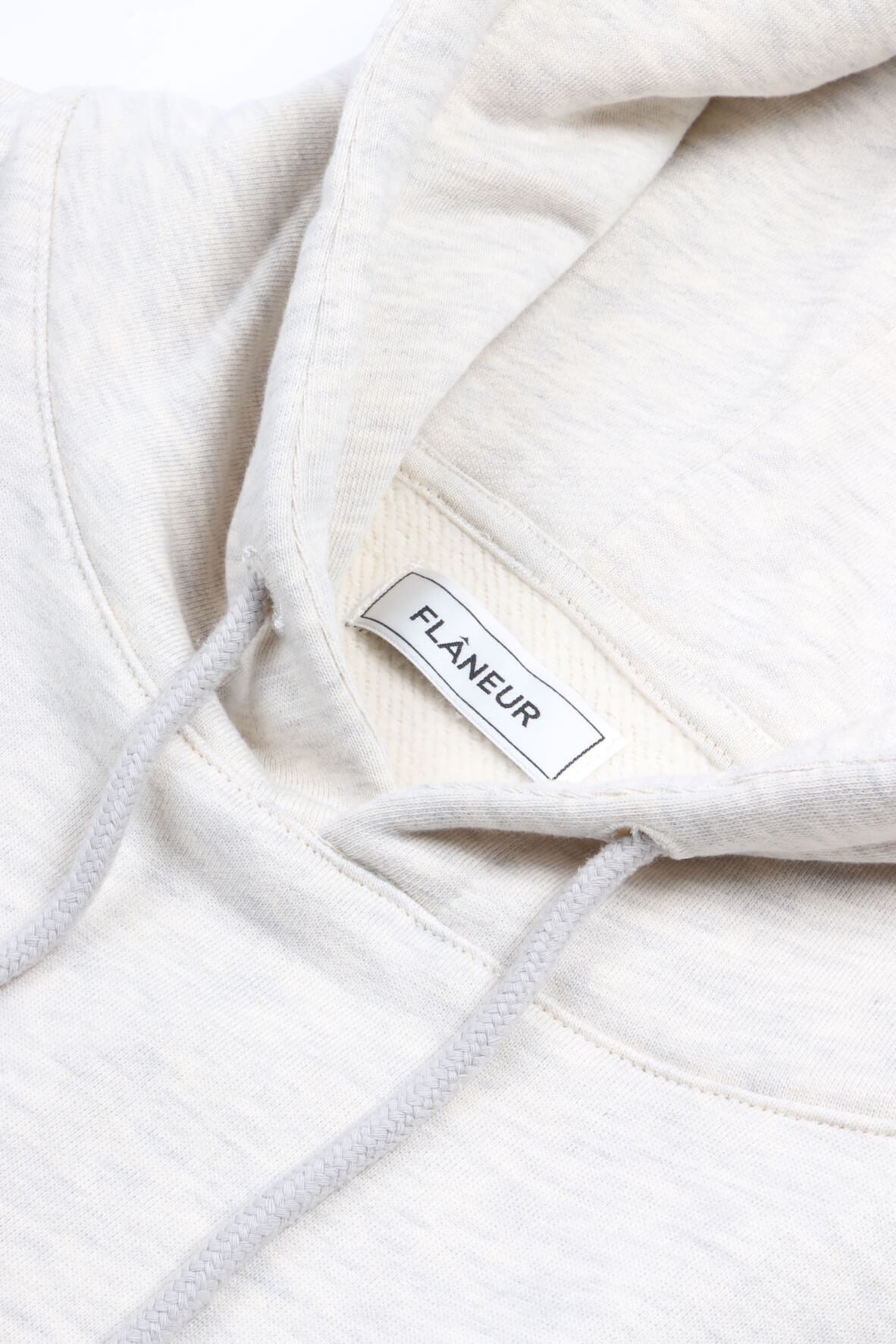 Signature hoodie hthr cool grey