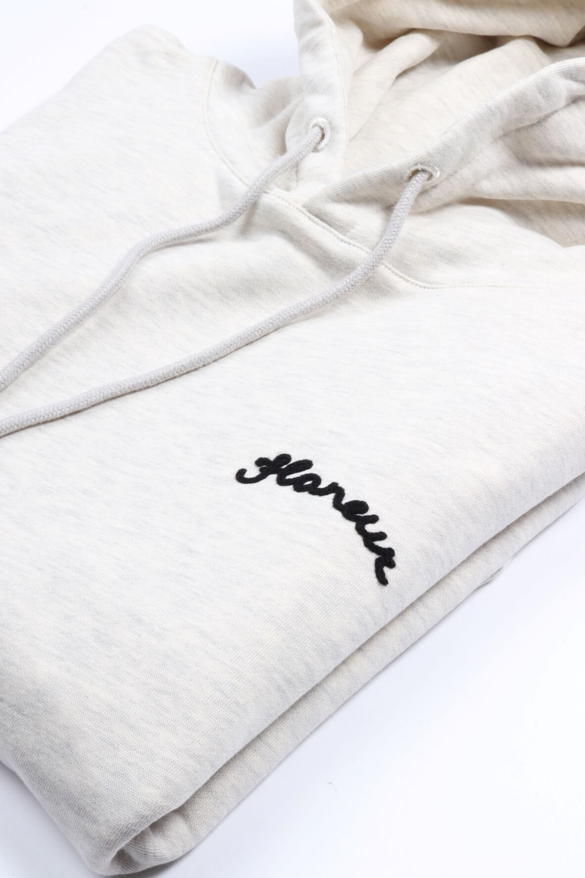 Signature hoodie hthr cool grey