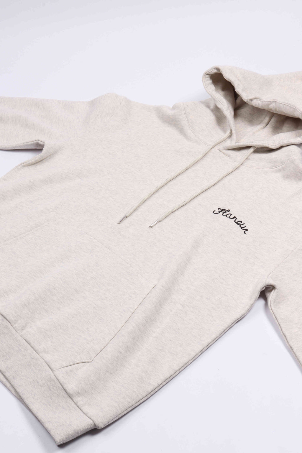 Signature hoodie heather cool gre