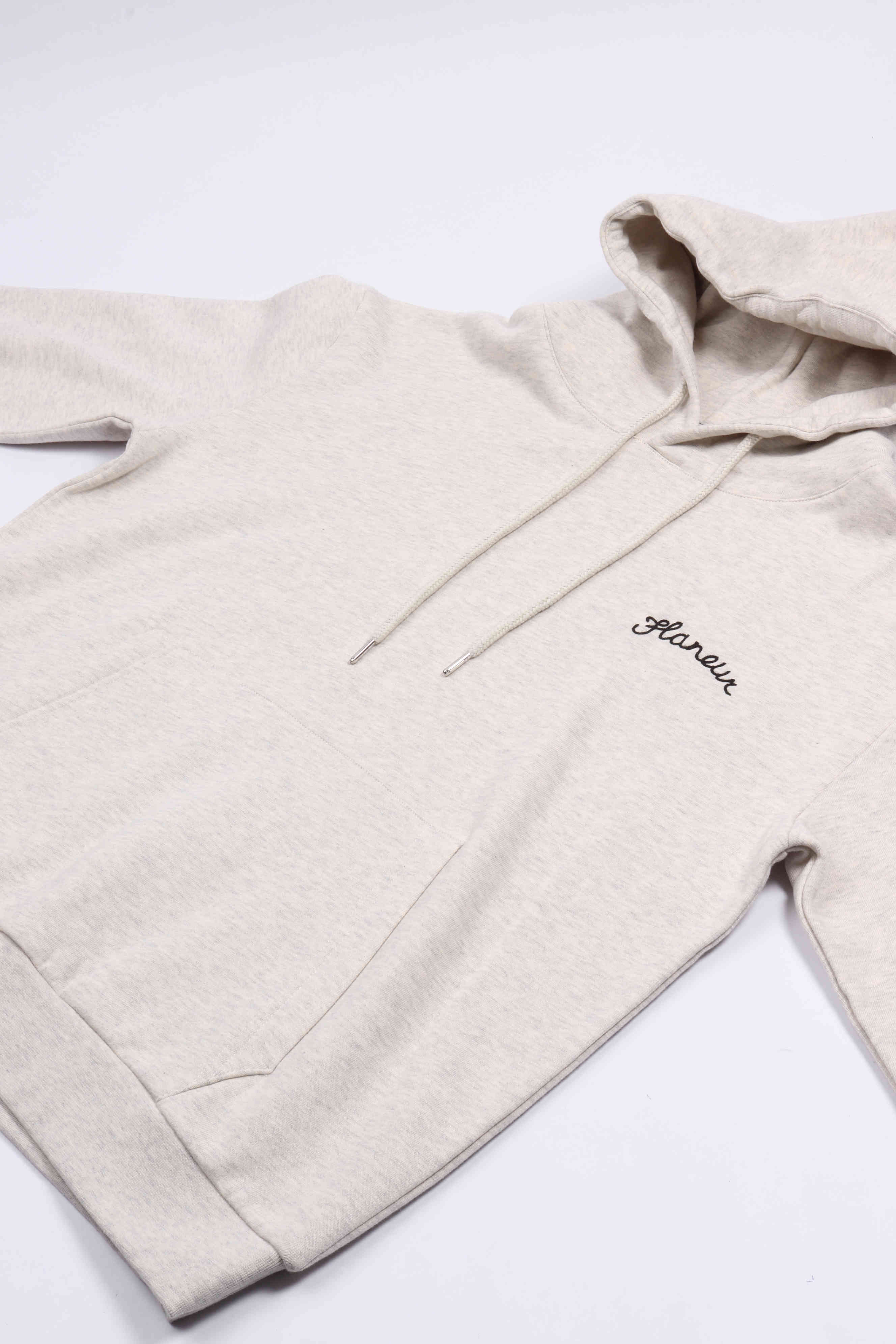 Signature hoodie heather cool gre