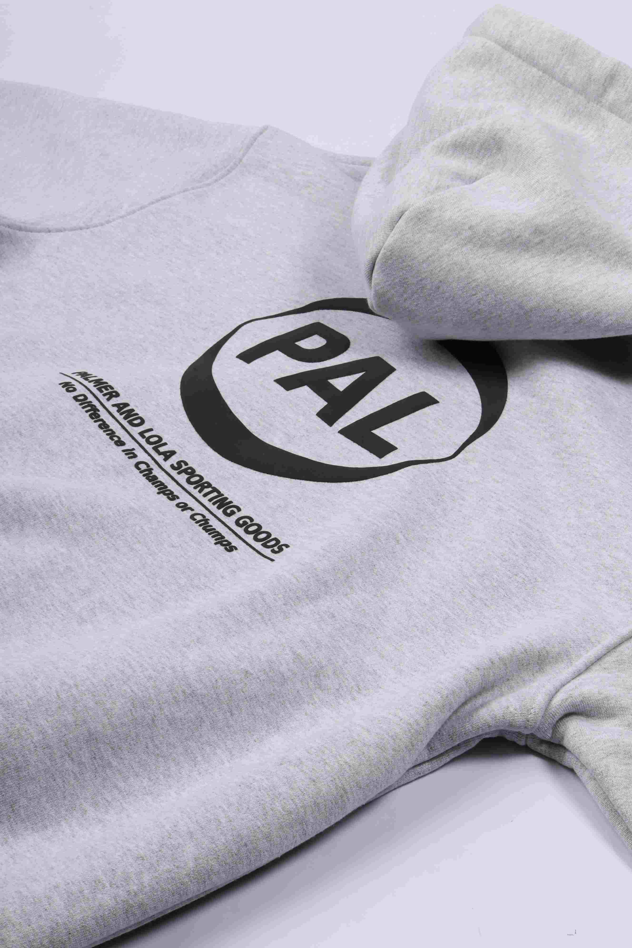 Pre game full zip hoody light grey