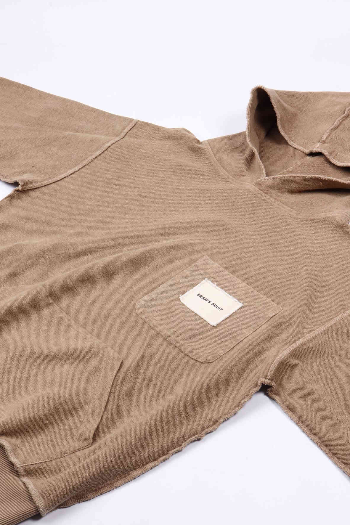 Chest pocket hd garment dye khak