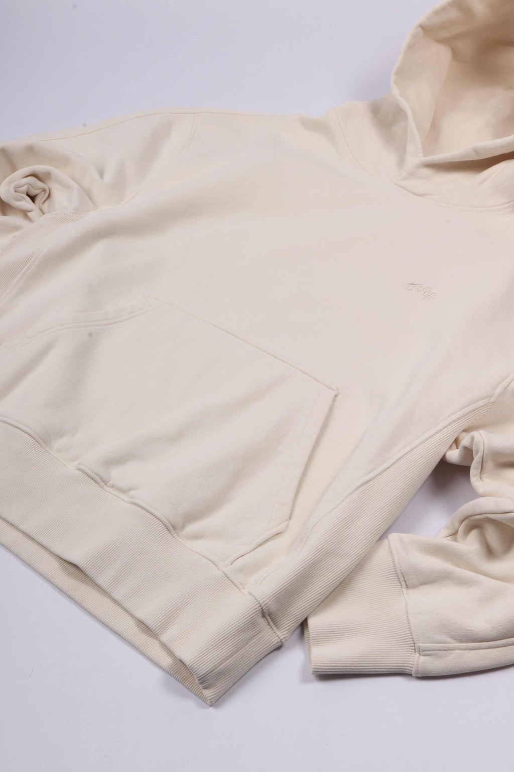Signature boxy hoodie offwhite