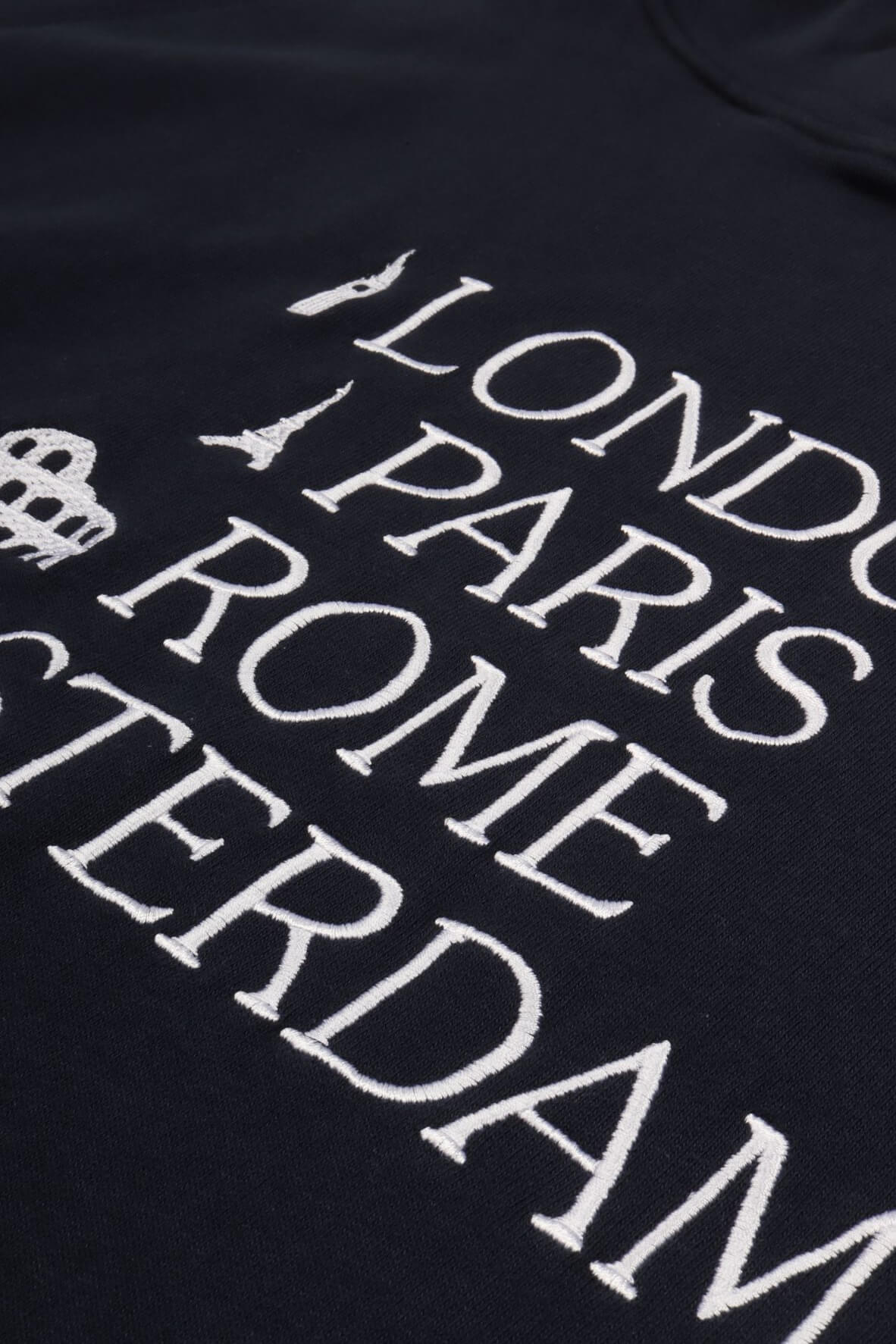 Icons hooded navy