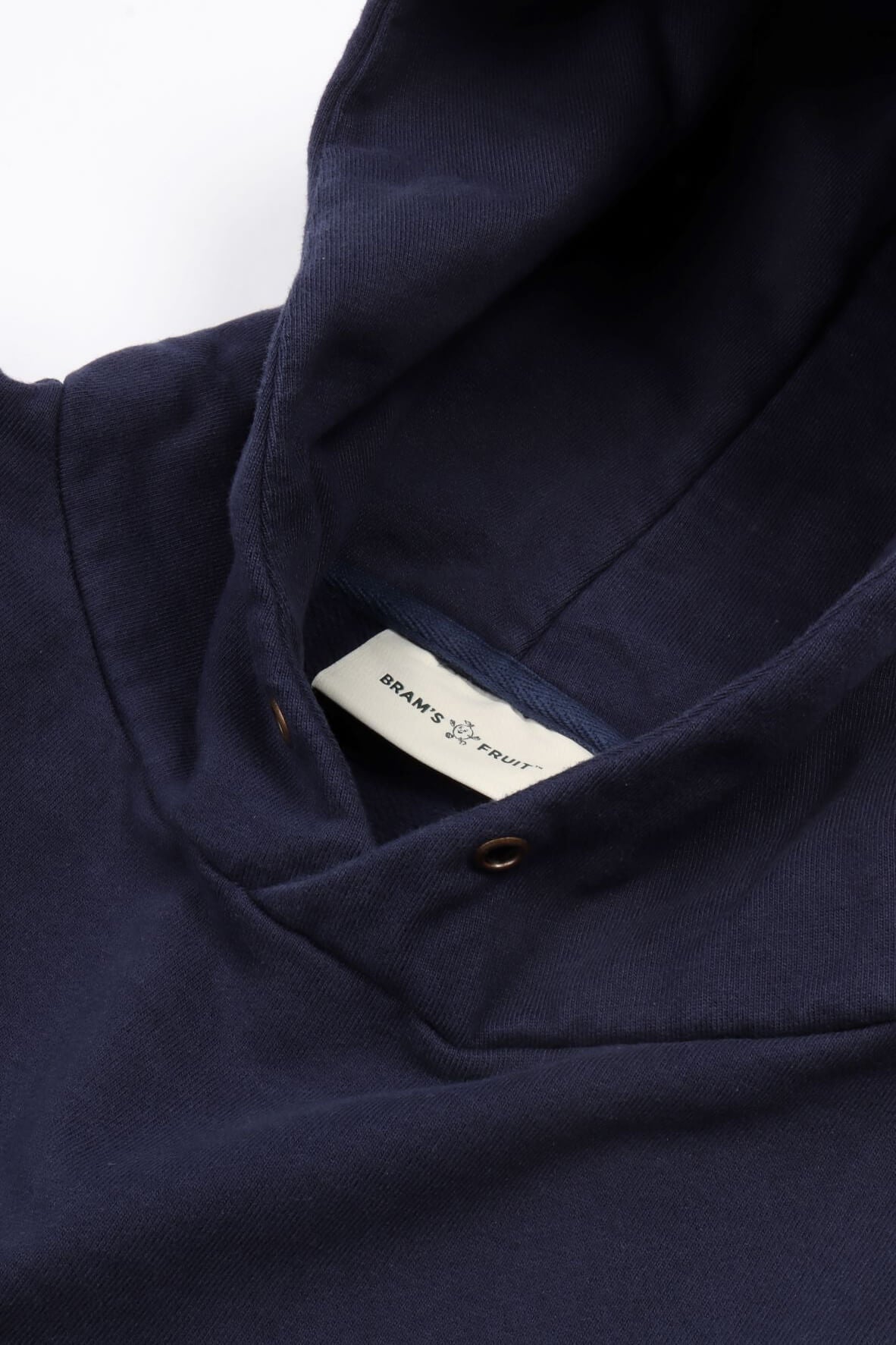 Eyelett hoodie navy