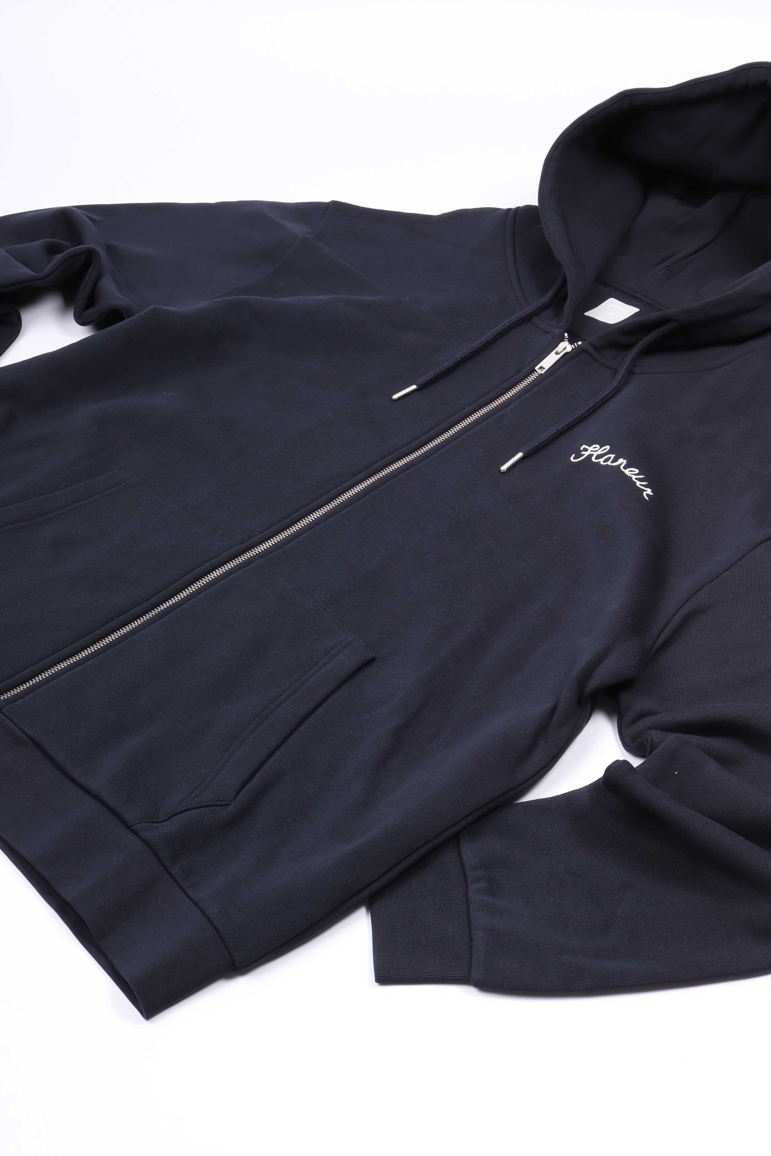 Signature zip up navy