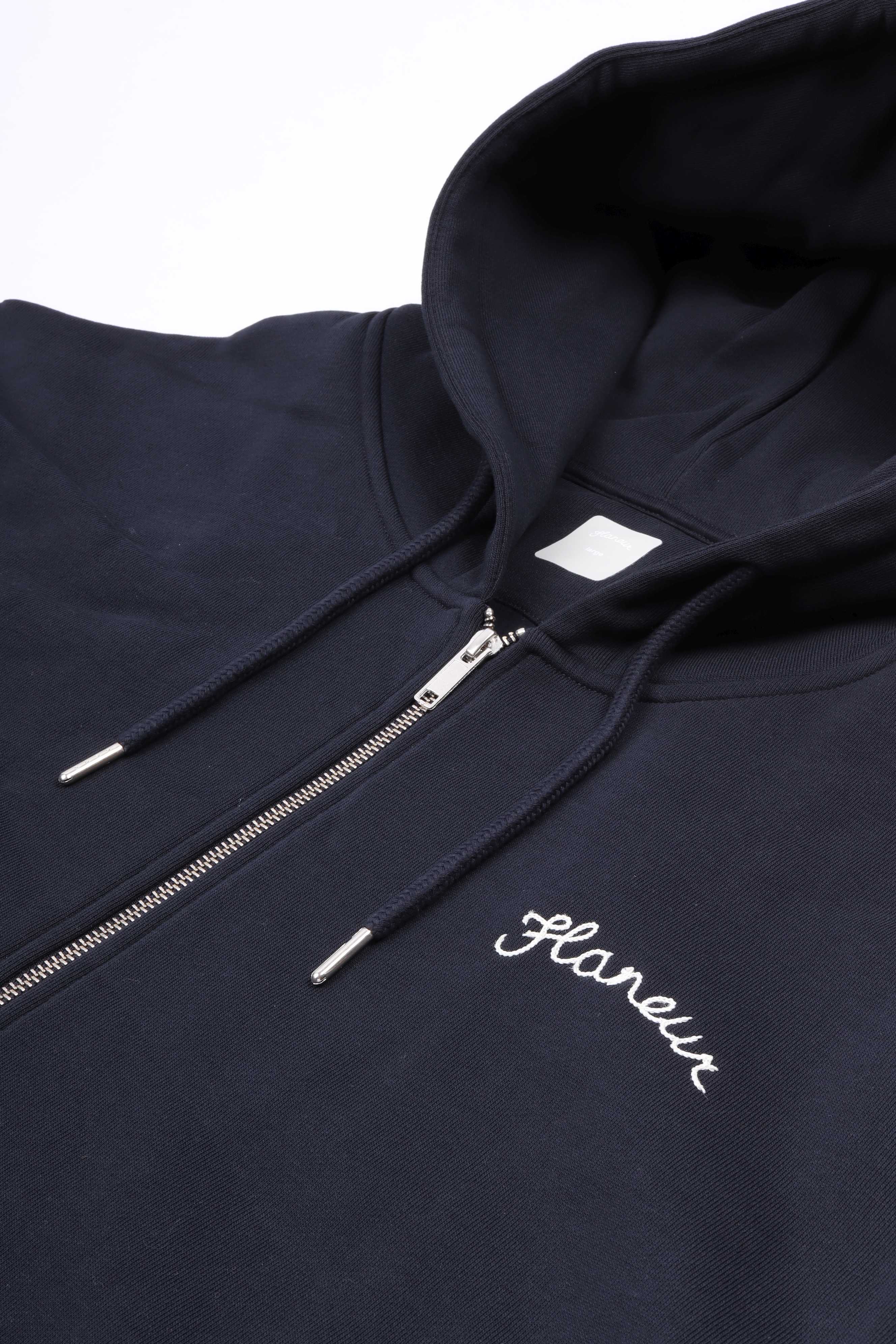 Signature zip up navy