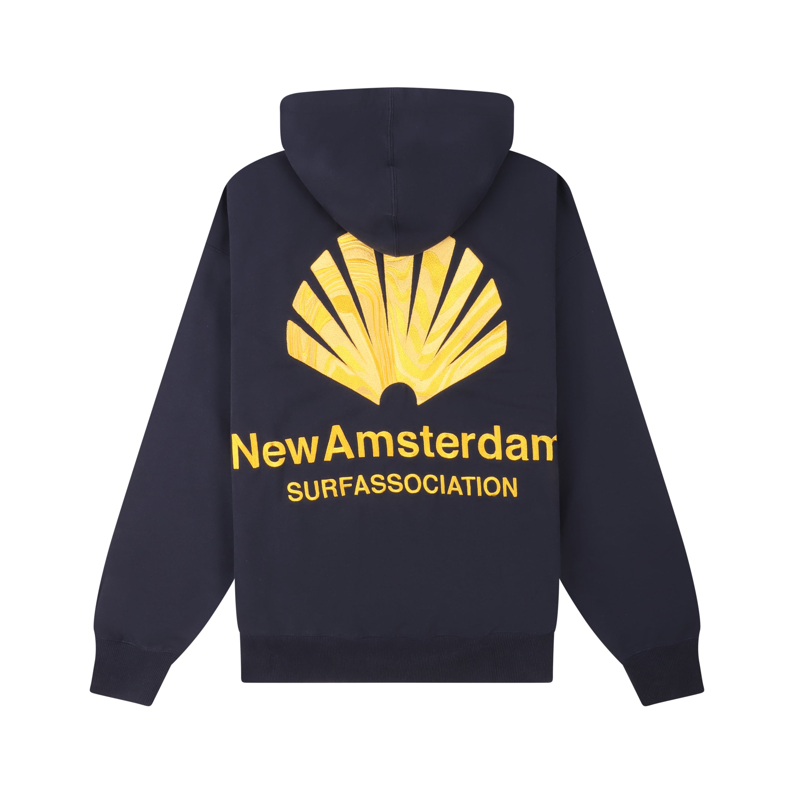 Logo hoodie navy blazer/ sun