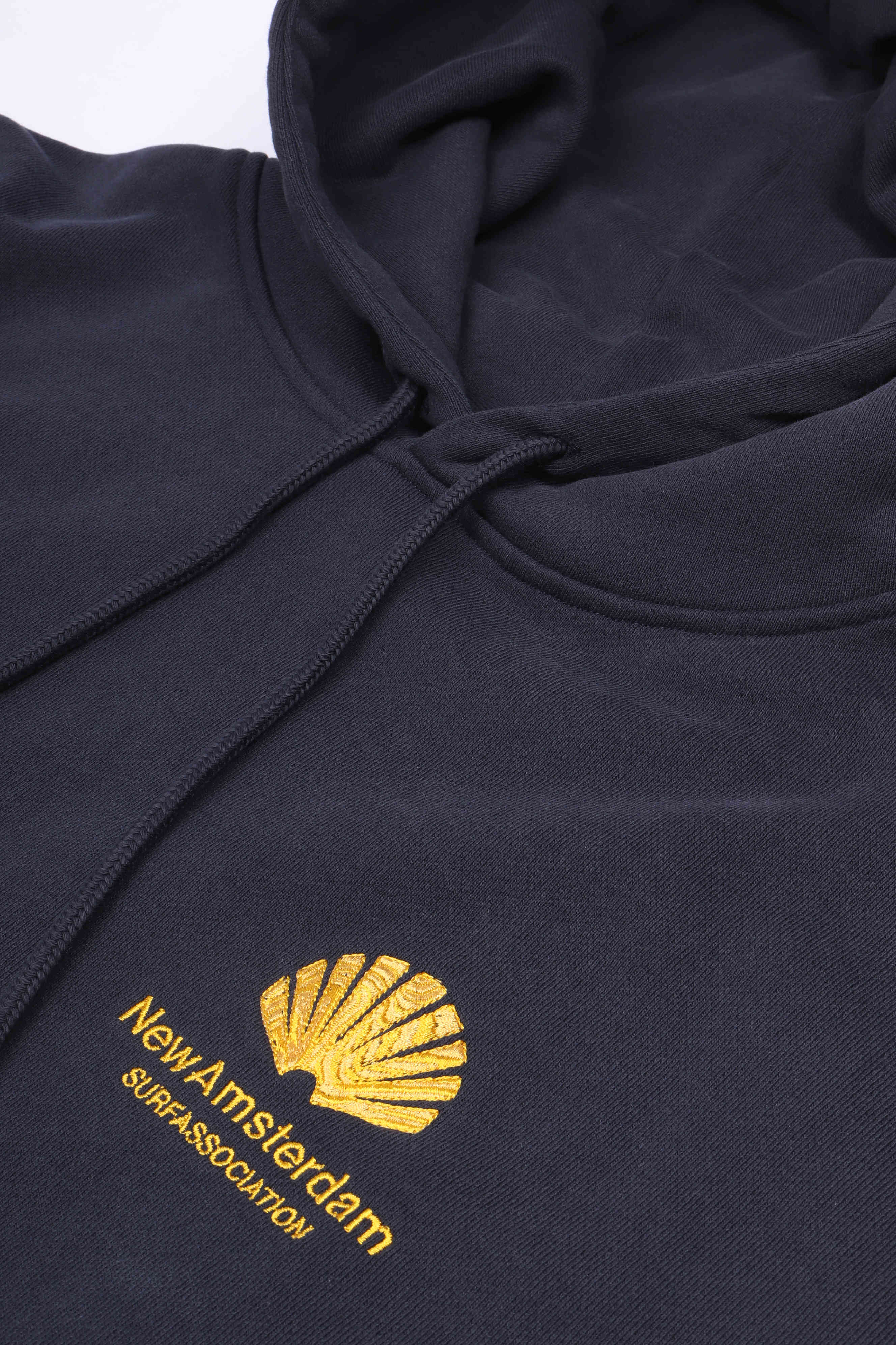 Logo hoodie navy blazer/ sun