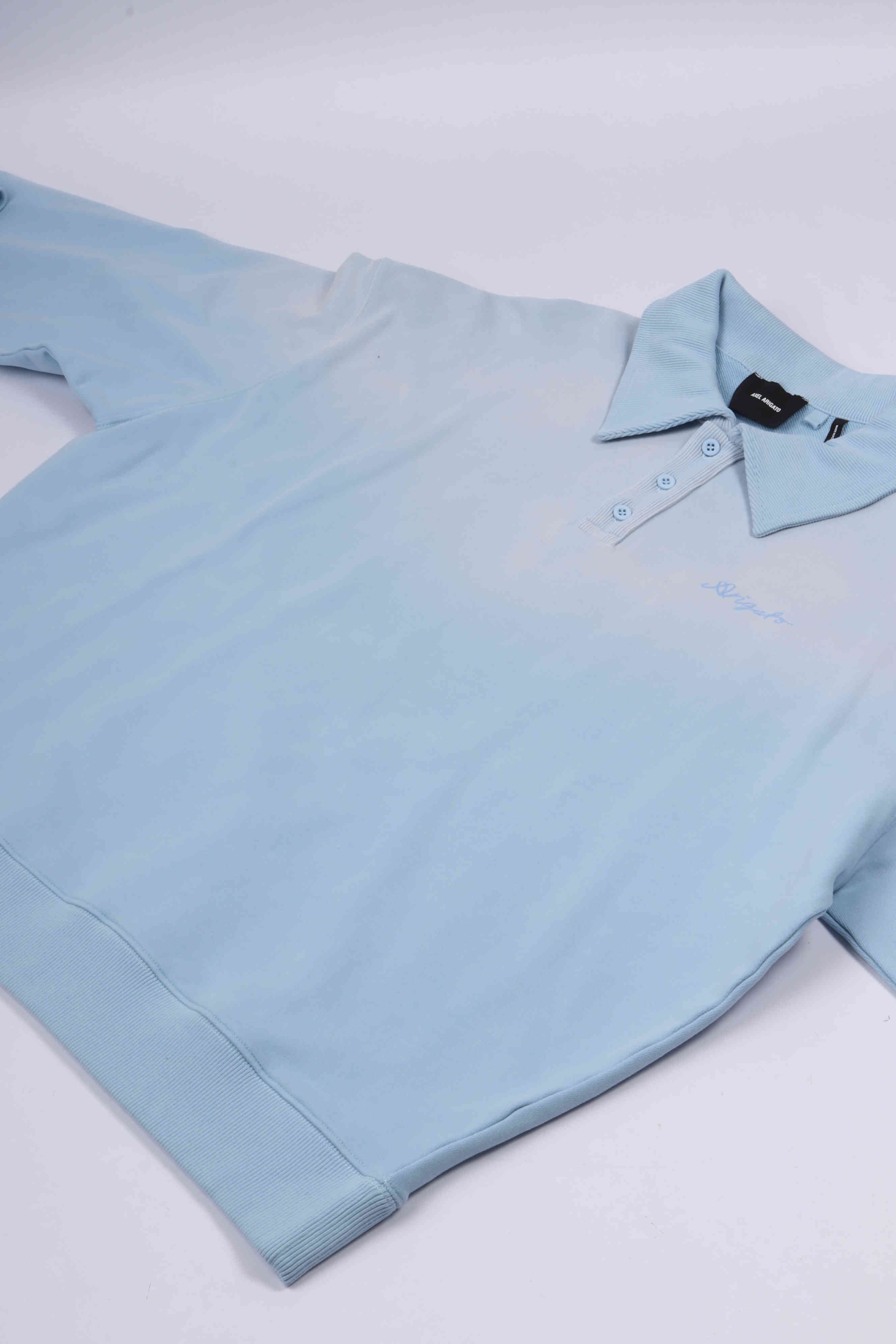 Maze polo sweater powder blue