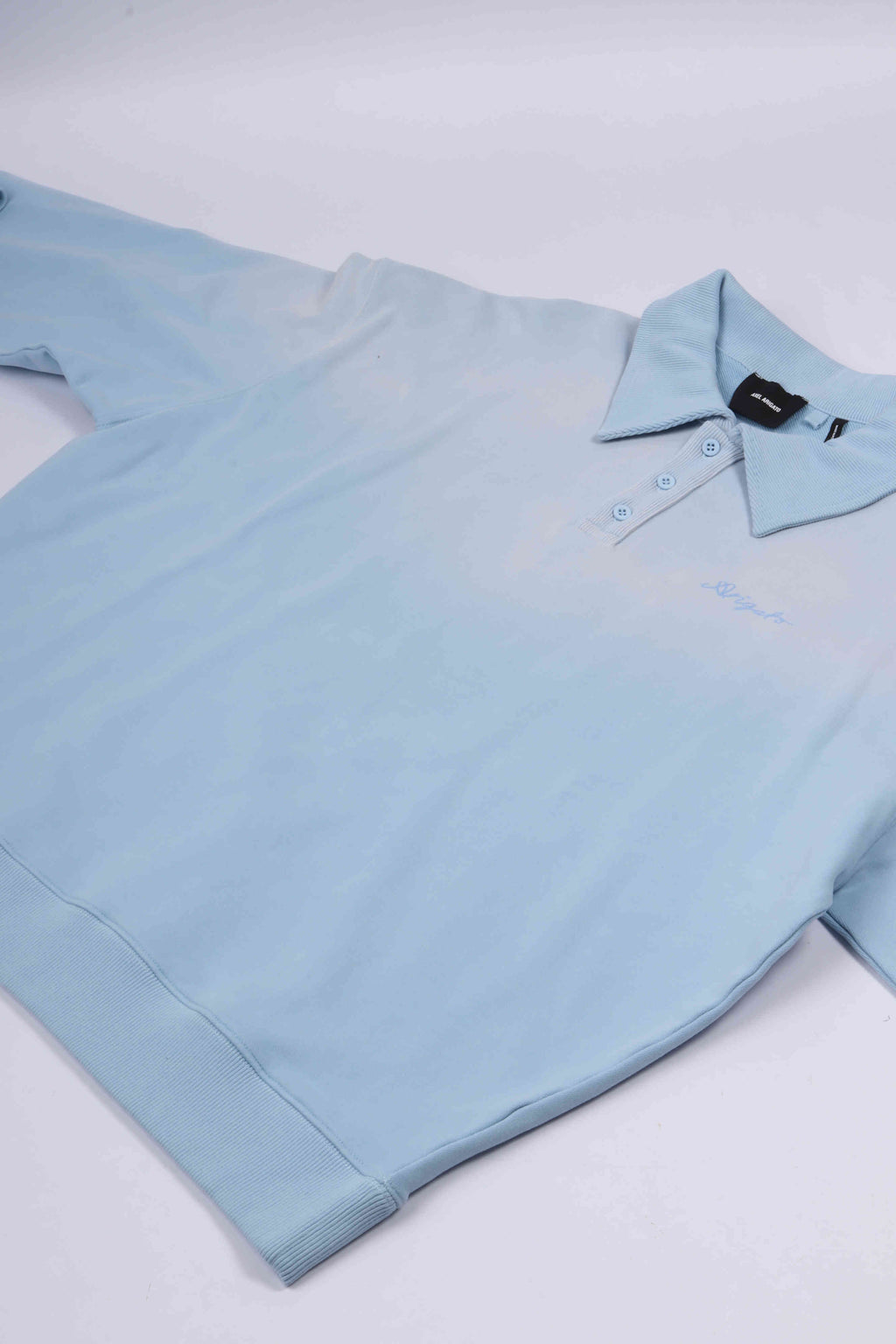Maze polo sweater powder blue