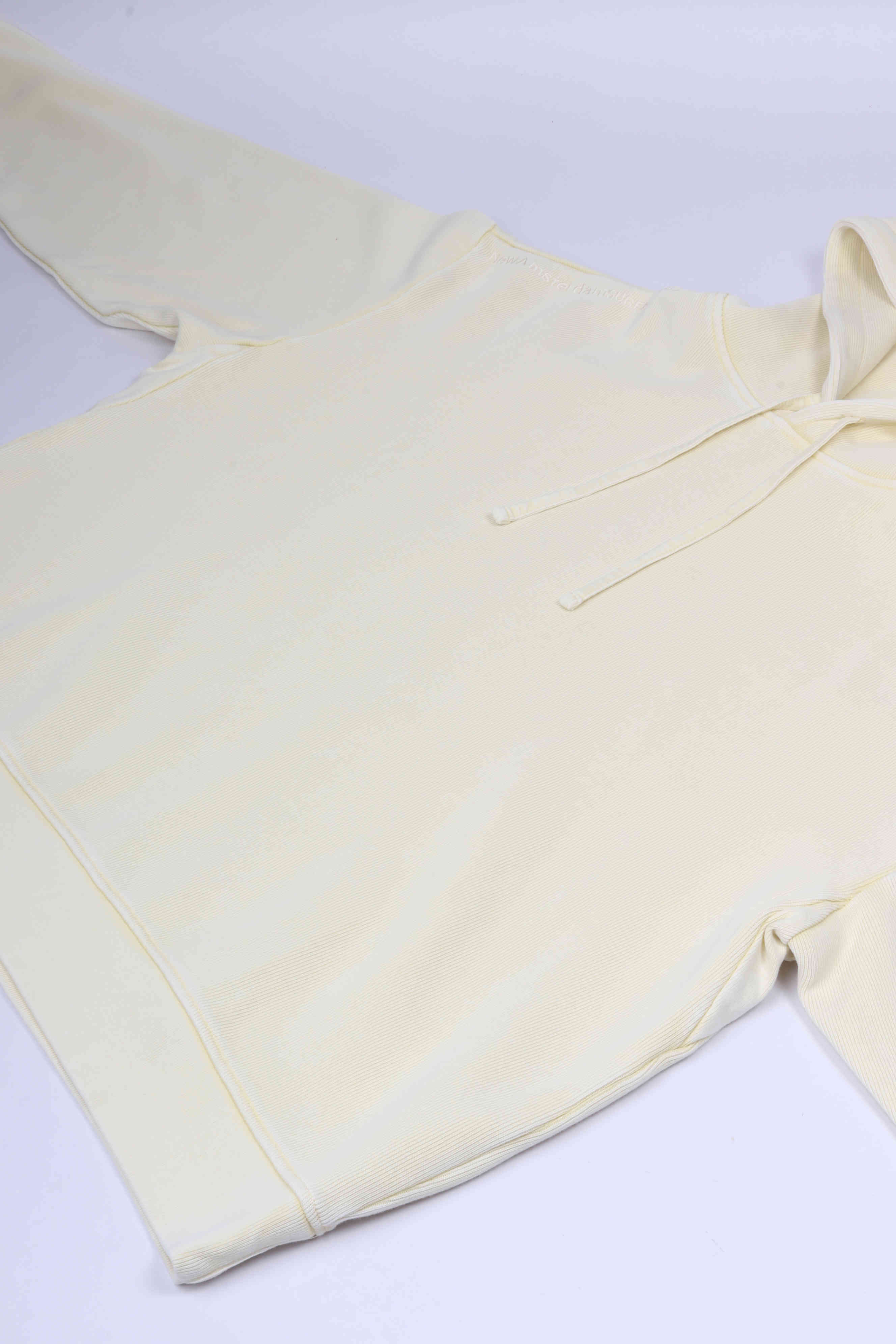 Plate hoodie butter yellow