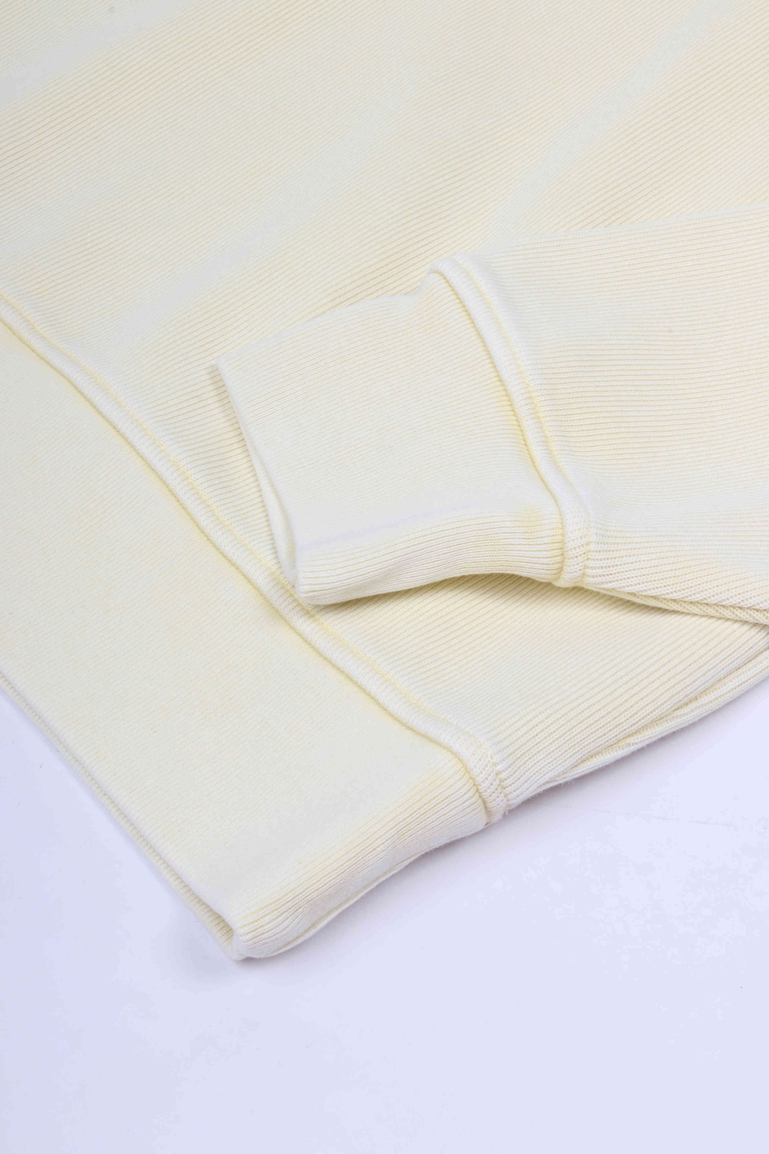 Plate hoodie butter yellow