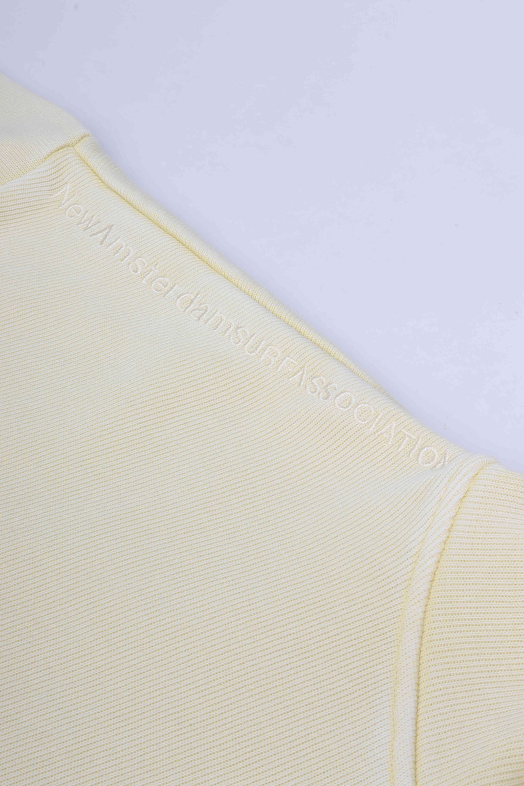 Plate hoodie butter yellow