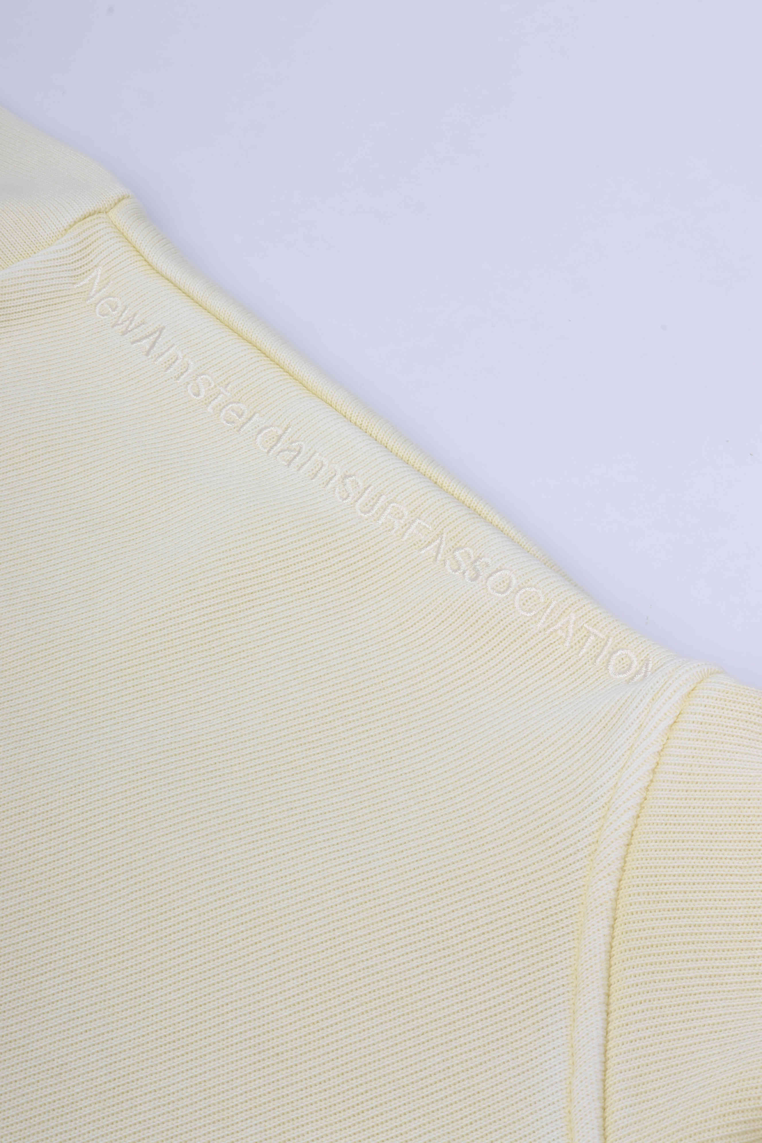 Plate hoodie butter yellow