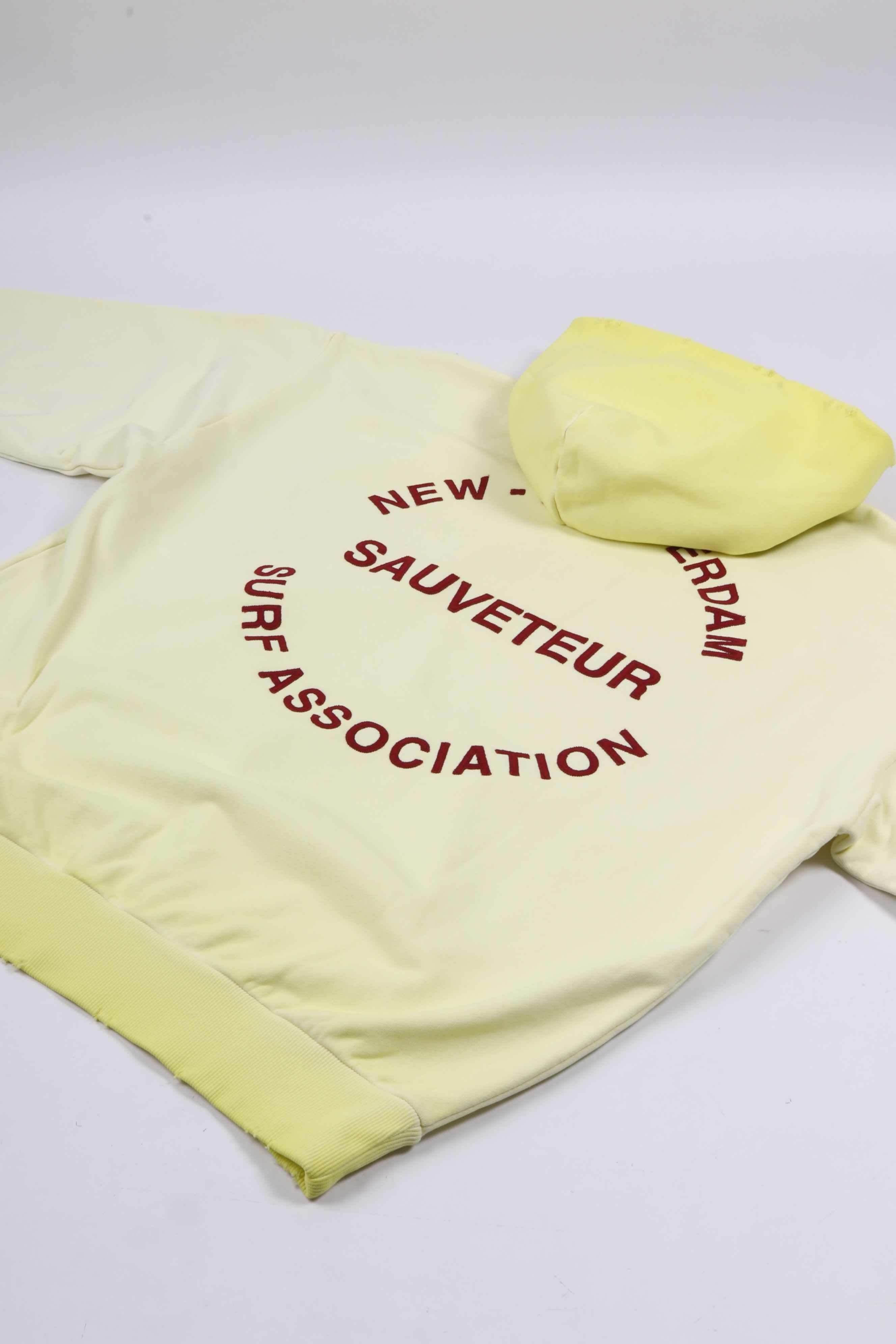 Surf rescue hoodie lime yellow