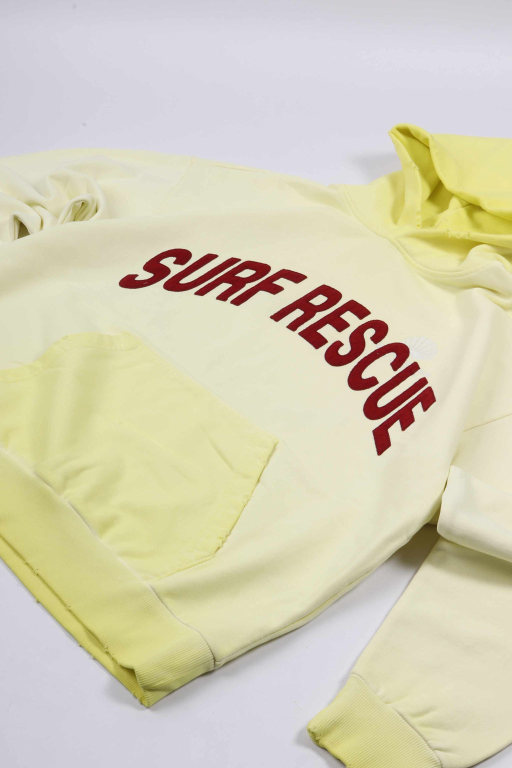 Surf rescue hoodie lime yellow