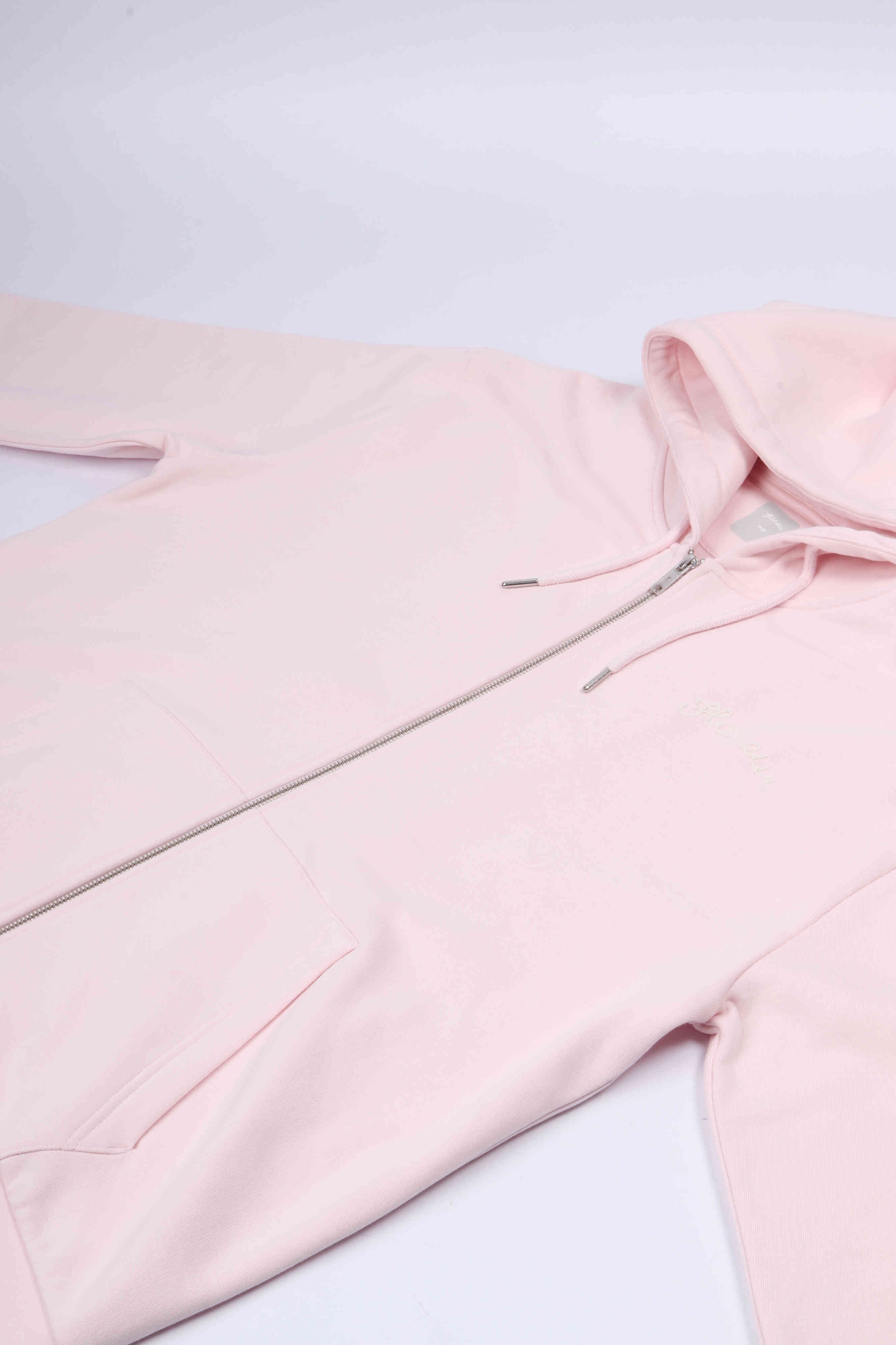 Signature zip up pink