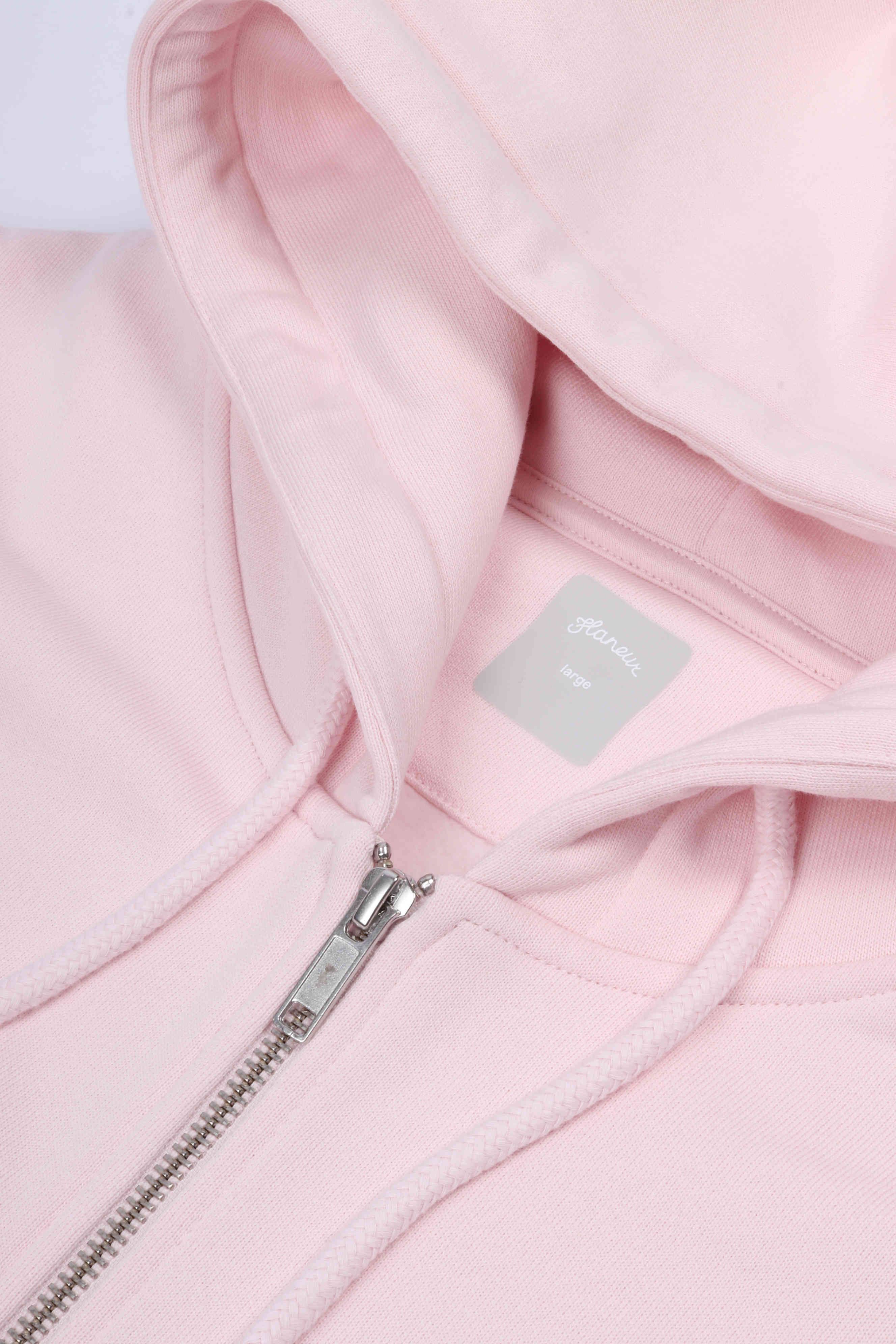 Signature zip up pink