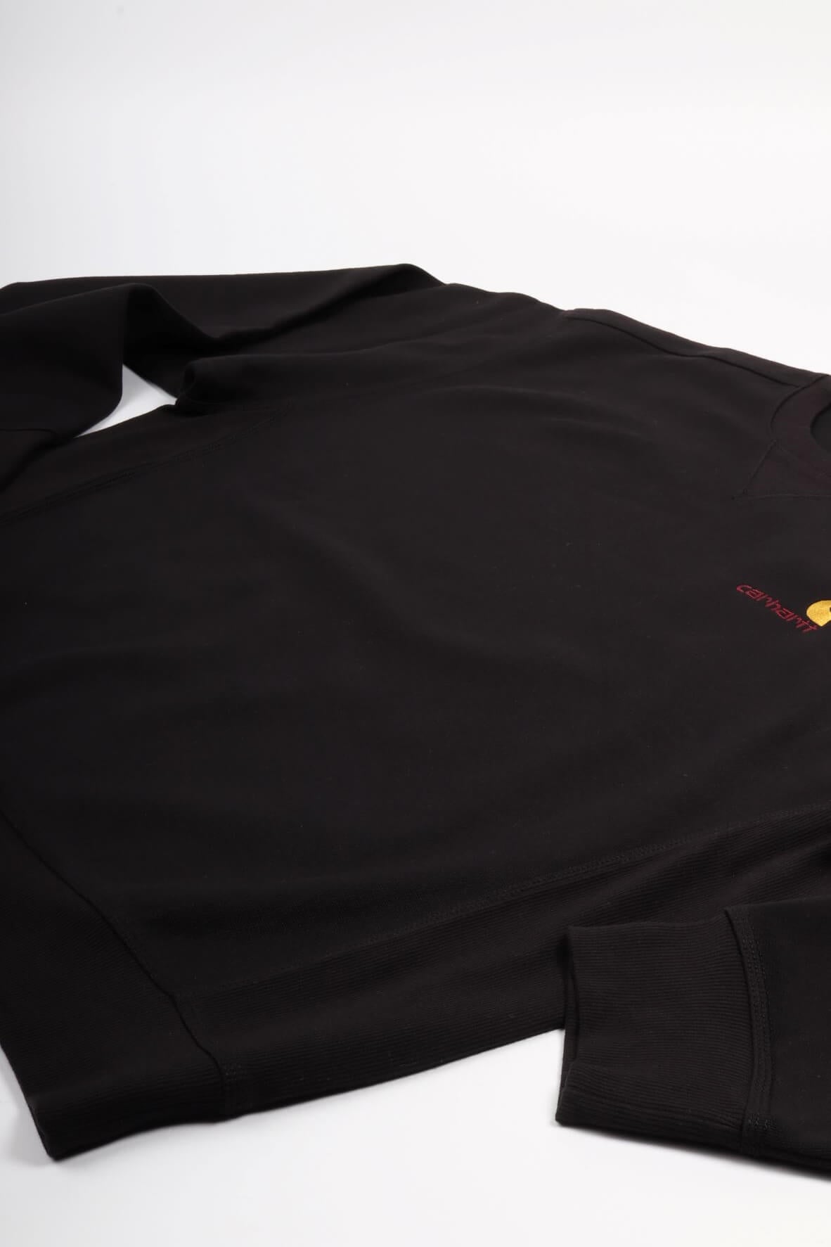 American script sweat black