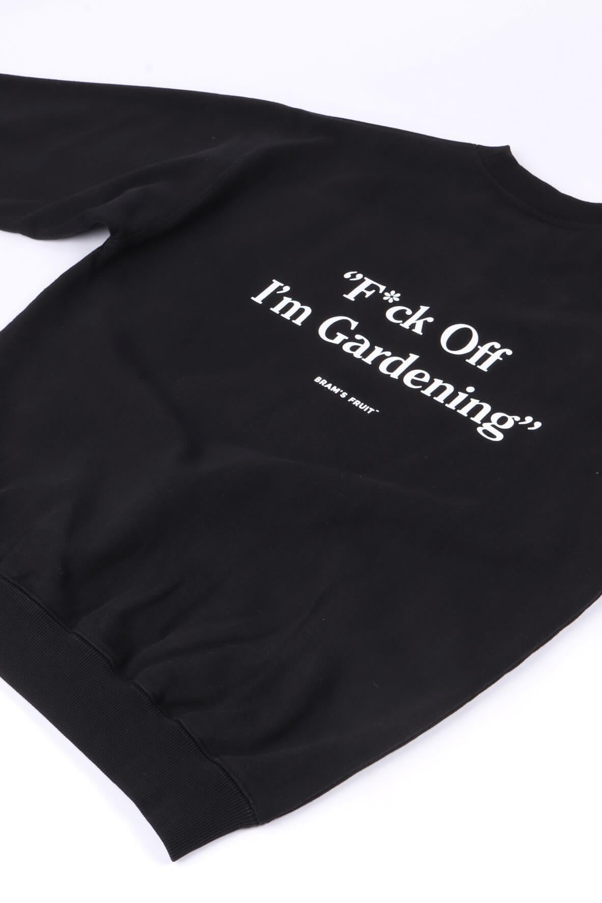 F*ck off crewneck black