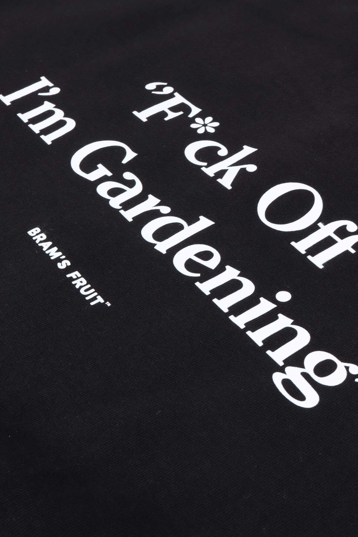 F*ck off crewneck black