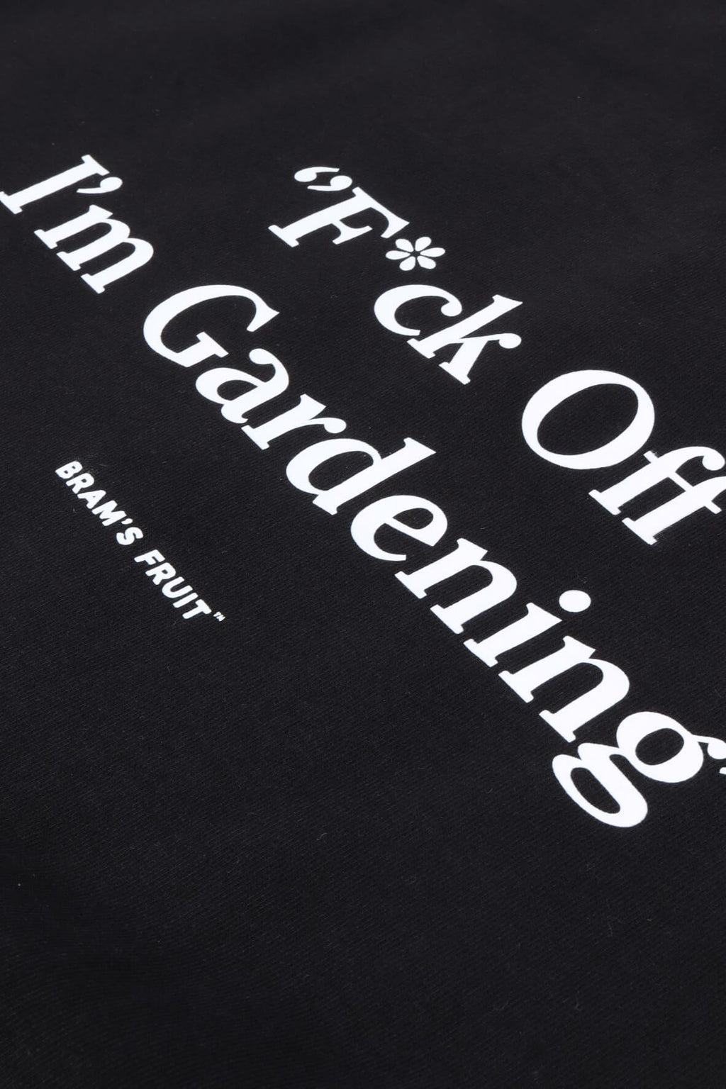 F*ck off crewneck black