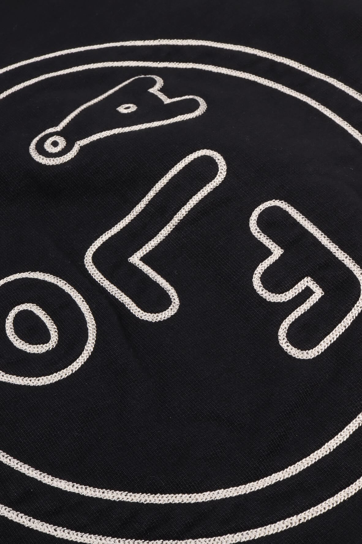 Face crewneck black