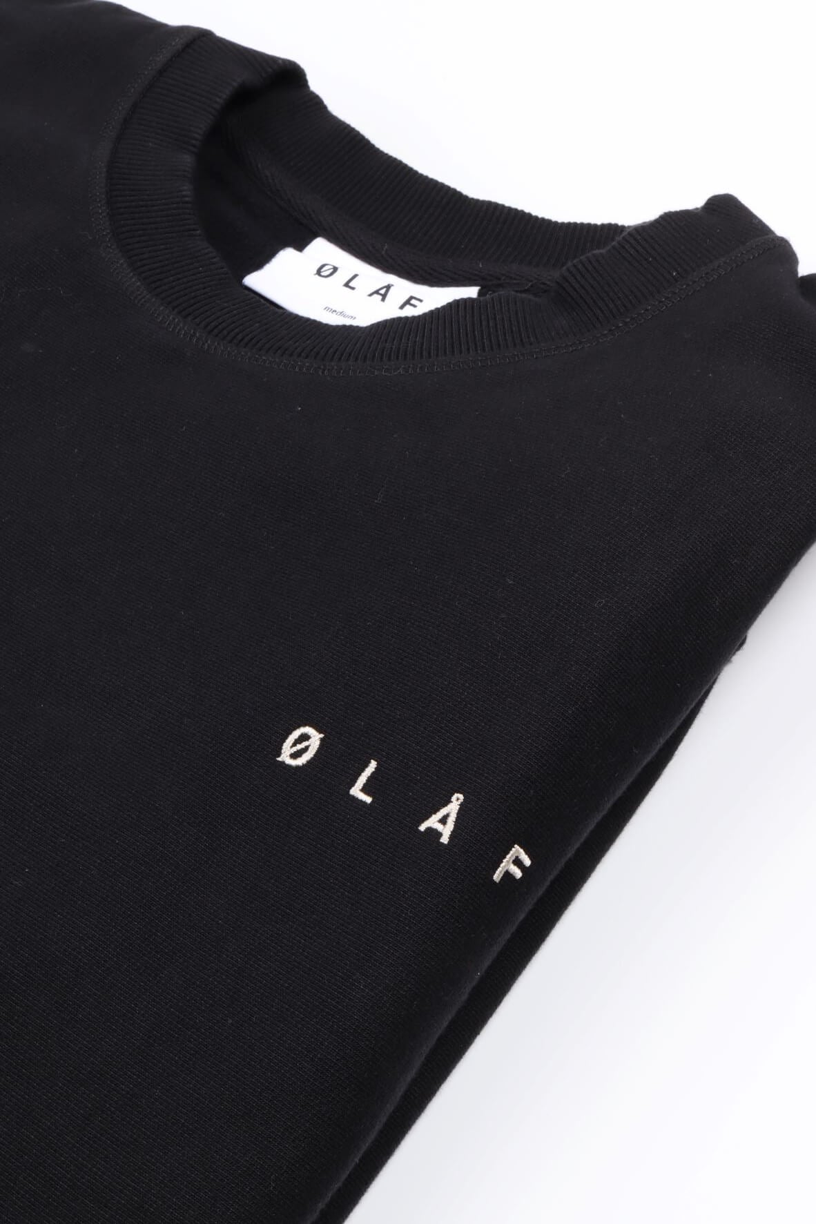 Face crewneck black