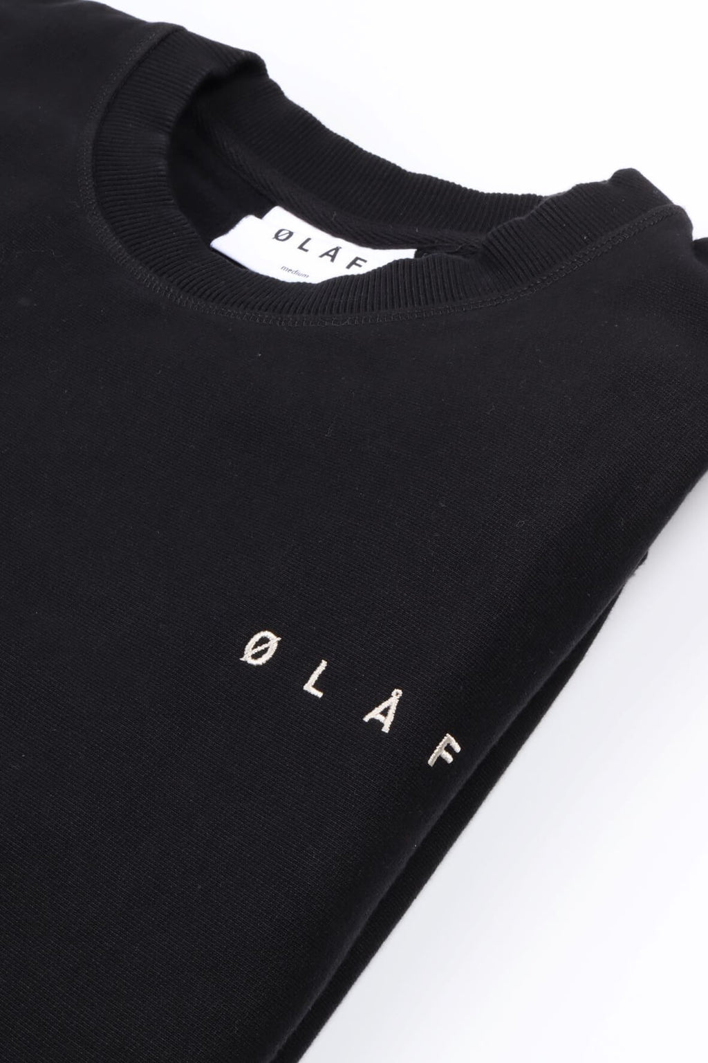 Face crewneck black