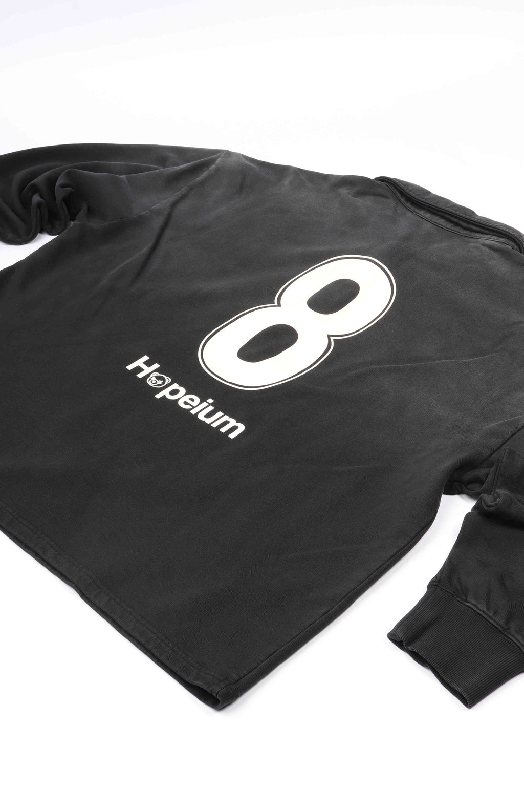 Football polo sweat black