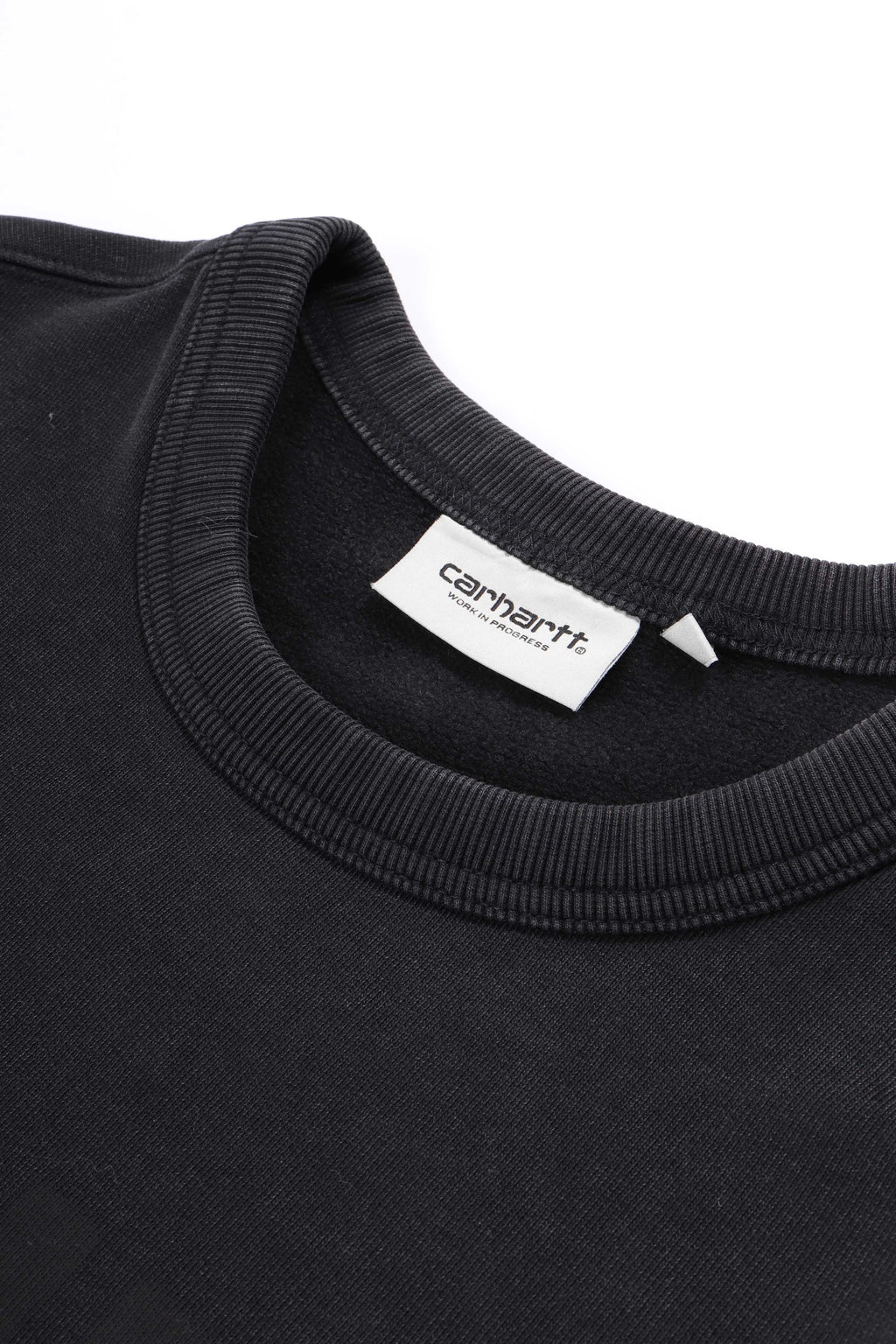 Faded pond corps sweat black hs wash