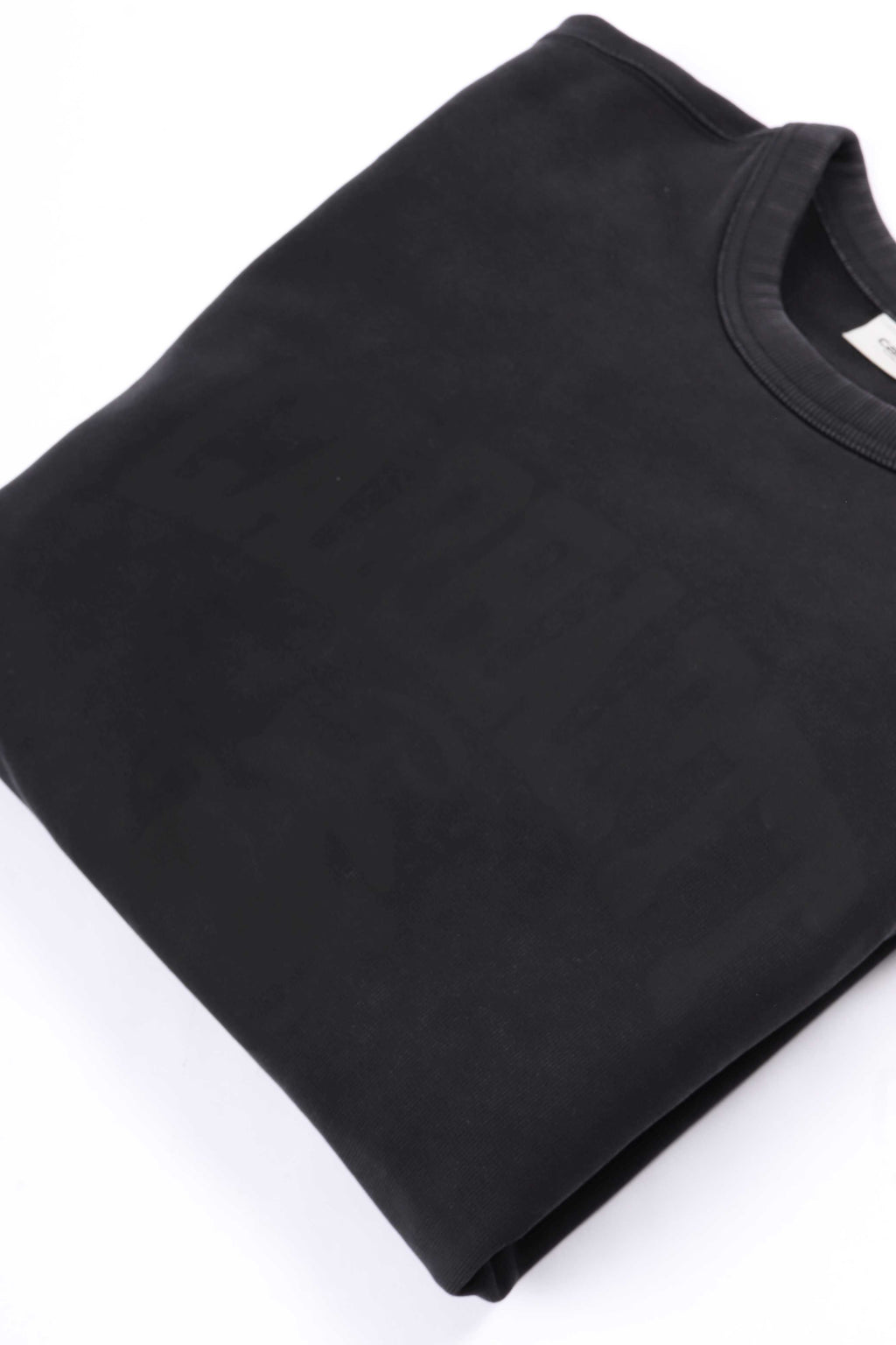 Faded pond corps sweat black hs wash